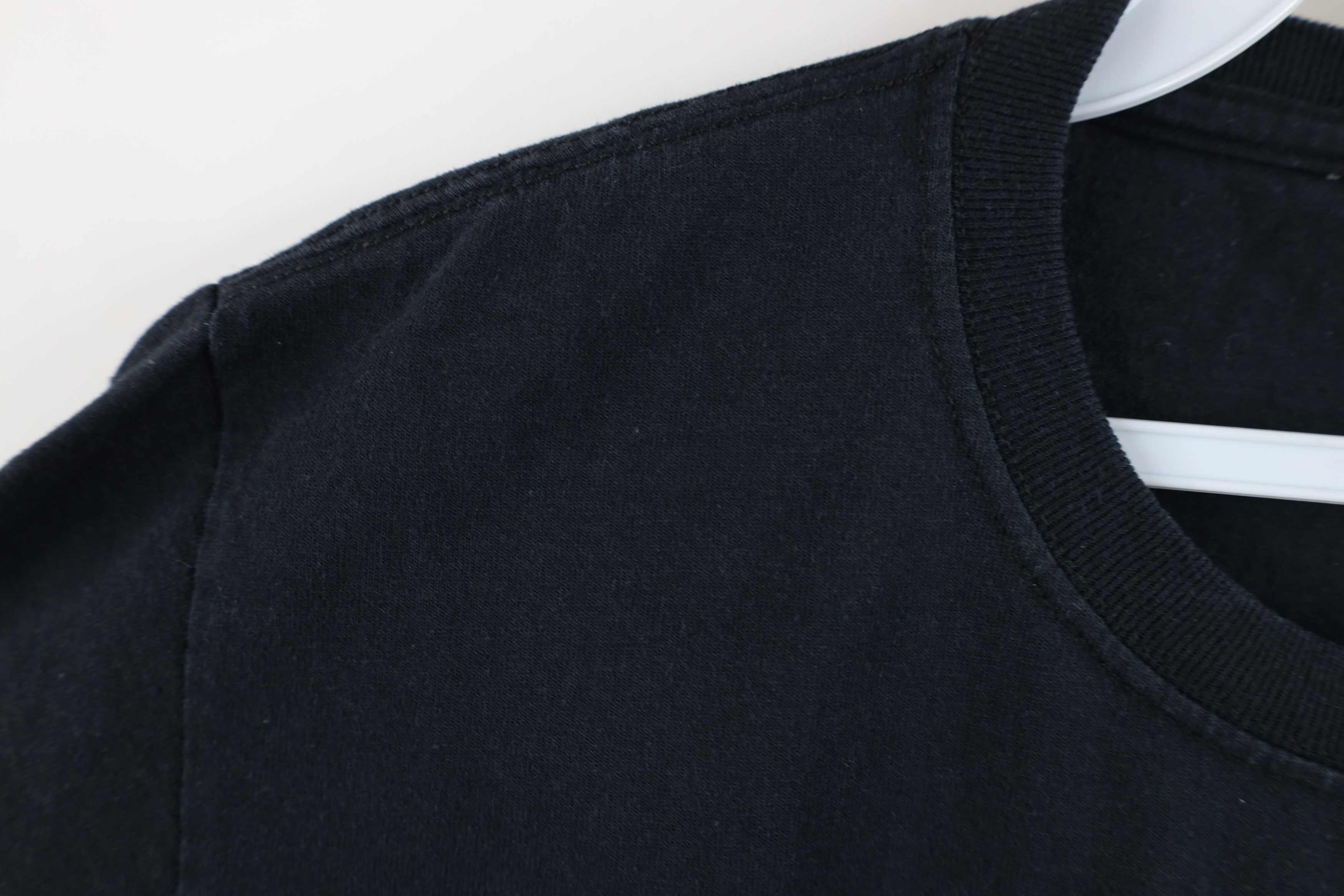 Vintage Vintage 90s Streetwear Short Sleeve T-Shirt Black Cotton Size US S / EU 44-46 / 1 - 7 Thumbnail