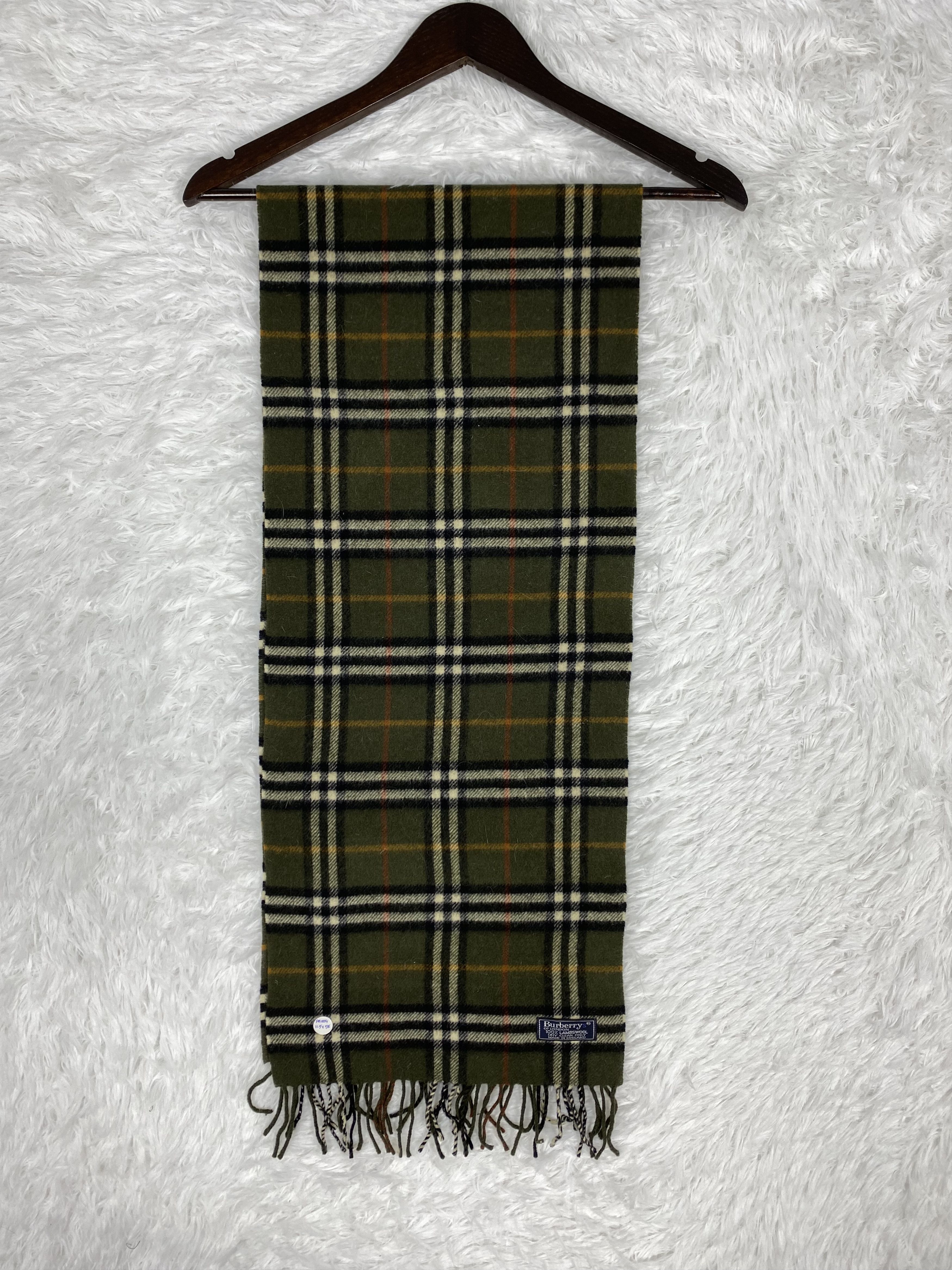 Burberry Vintage Burberry Scarf / Muffler Neckwear PM0004 Size ONE SIZE - 5 Thumbnail