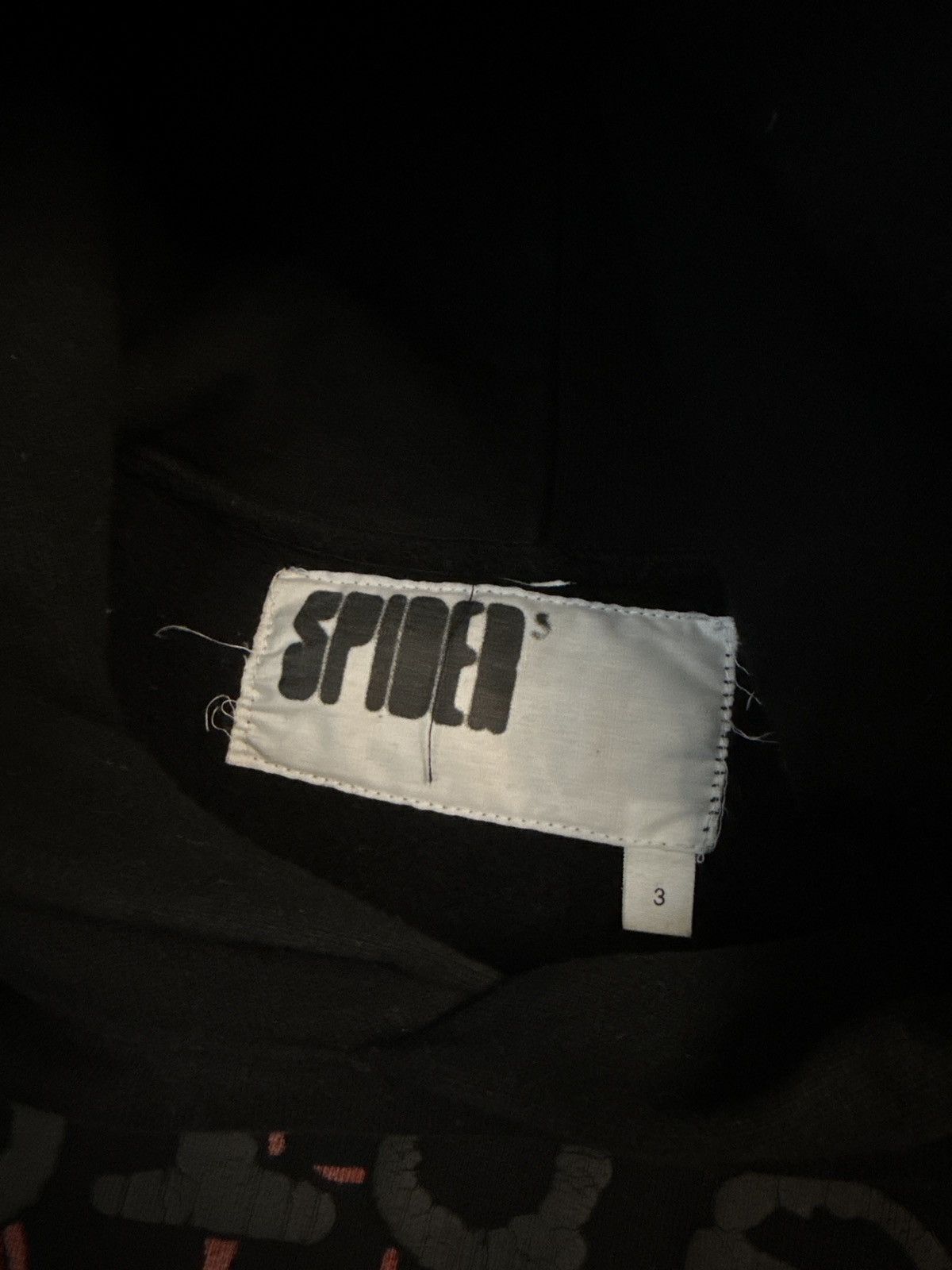Sp5der Spider OG Red on Black Web Logo Hoodie Size US L / EU 52-54 / 3 - 2 Thumbnail