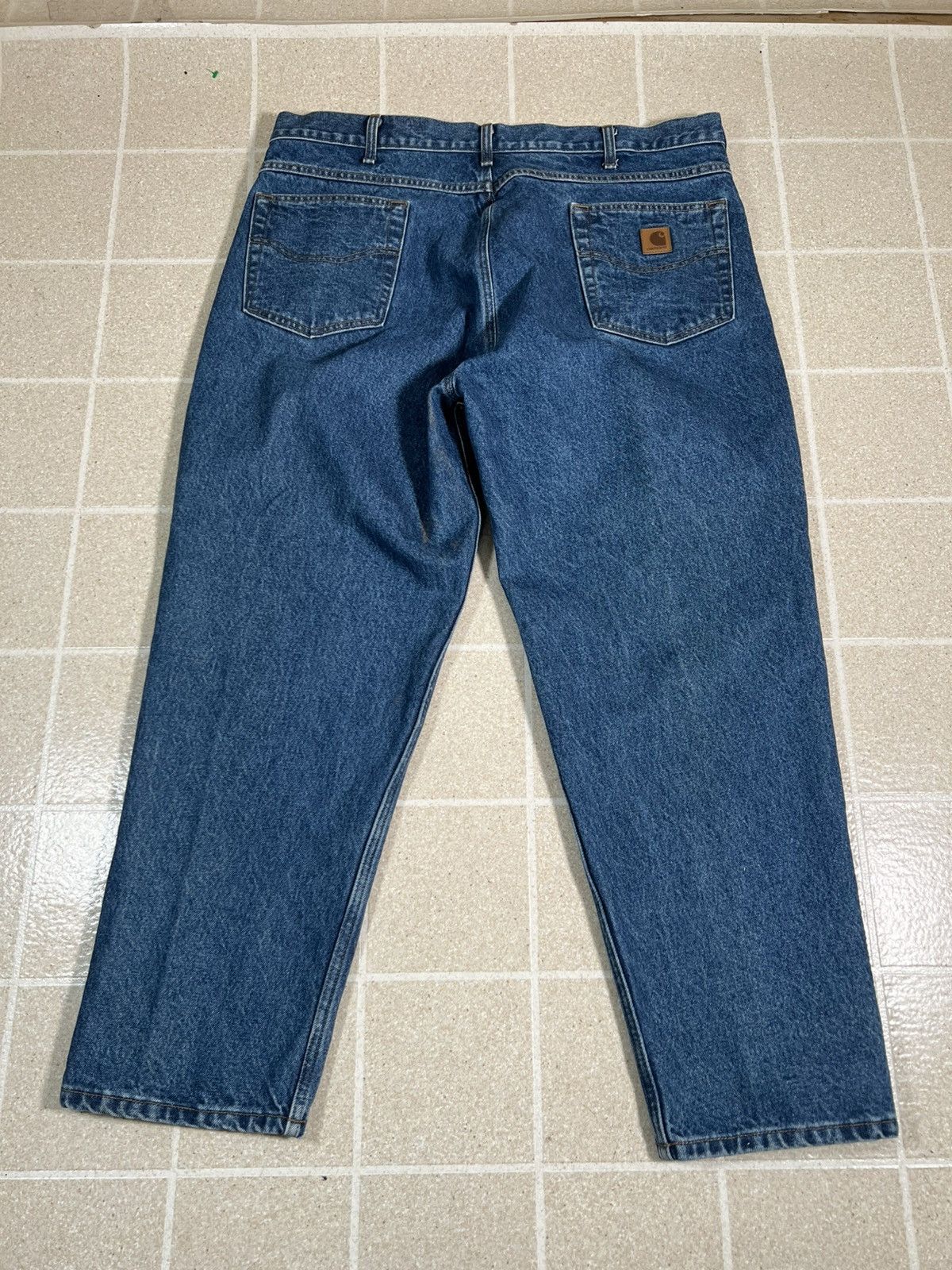 Carhartt Carhartt B17 DST Relaxed Fit Blue Jeans Men's 42x30 baggy Size US 42 / EU 58 - 3 Thumbnail