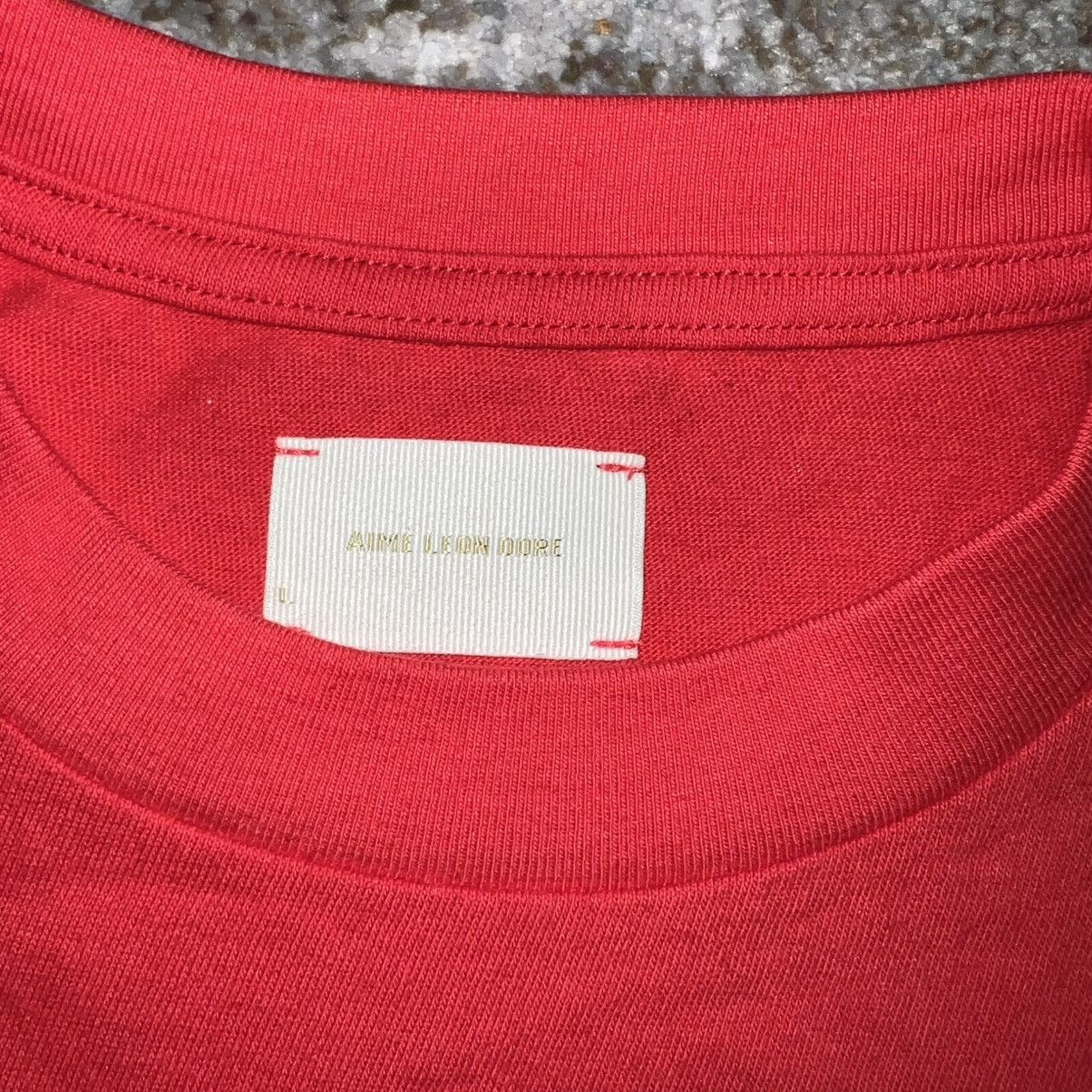 Aime Leon Dore AIMÉ LEON DORE Red Graphic T-Shirt Size US L / EU 52-54 / 3 - 6 Thumbnail