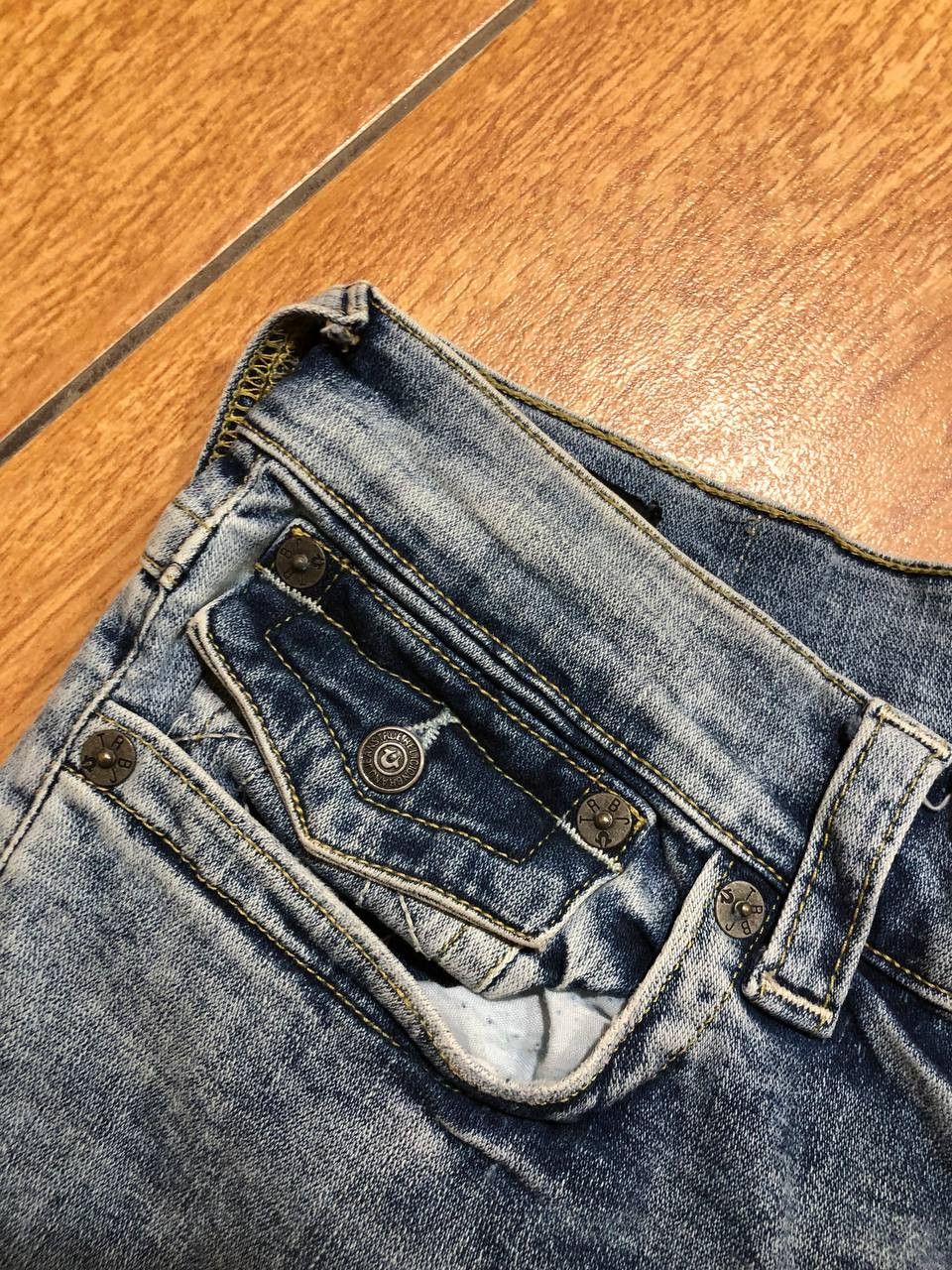 True Religion True Religion Ricky Relaxed Straight Cut-Off Denim Short Size US 32 / EU 48 - 15 Thumbnail
