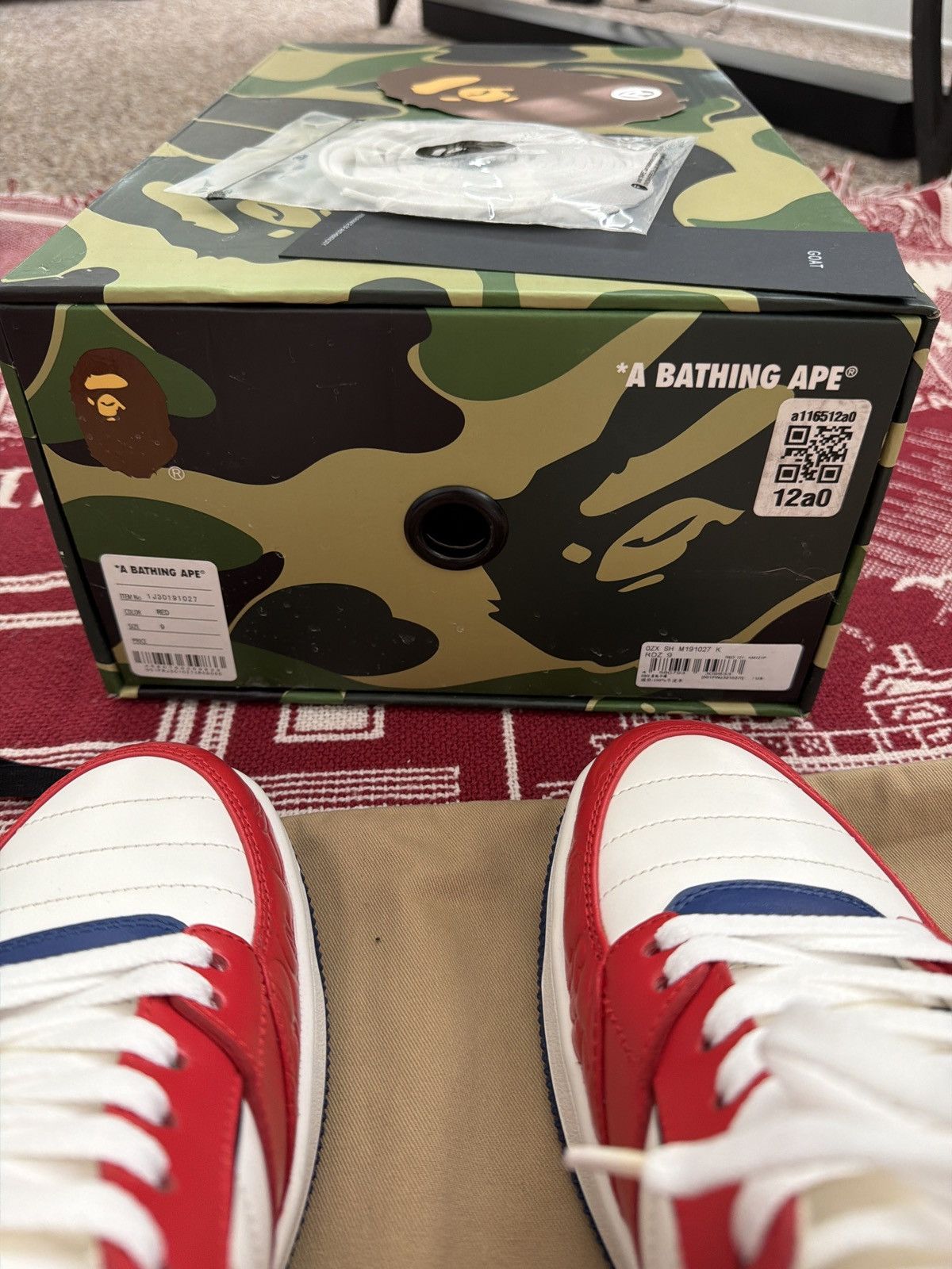 Bape Bape high shoes Size US 9 / EU 42 - 7 Thumbnail