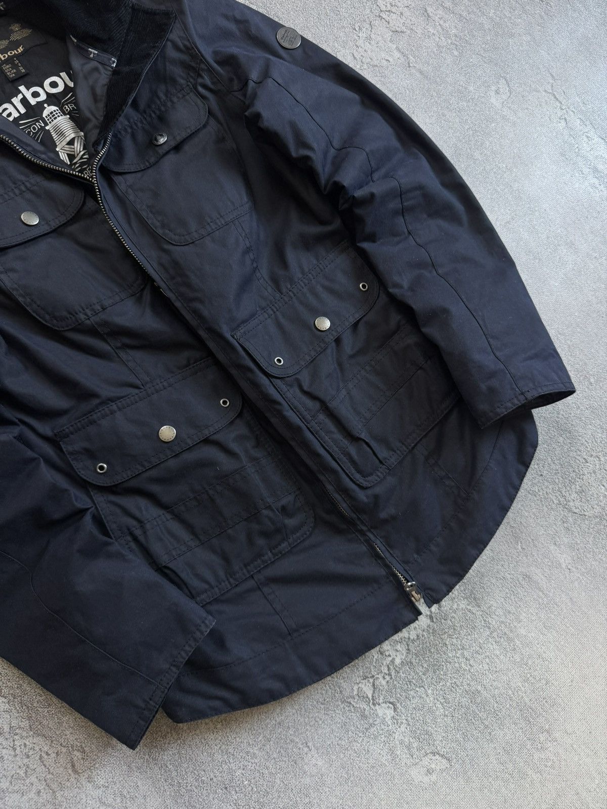 Barbour Barbour UK8/US4/EUR34 Filey wax jacket waxed coat outdoor Size S / US 4 / IT 40 - 3 Thumbnail