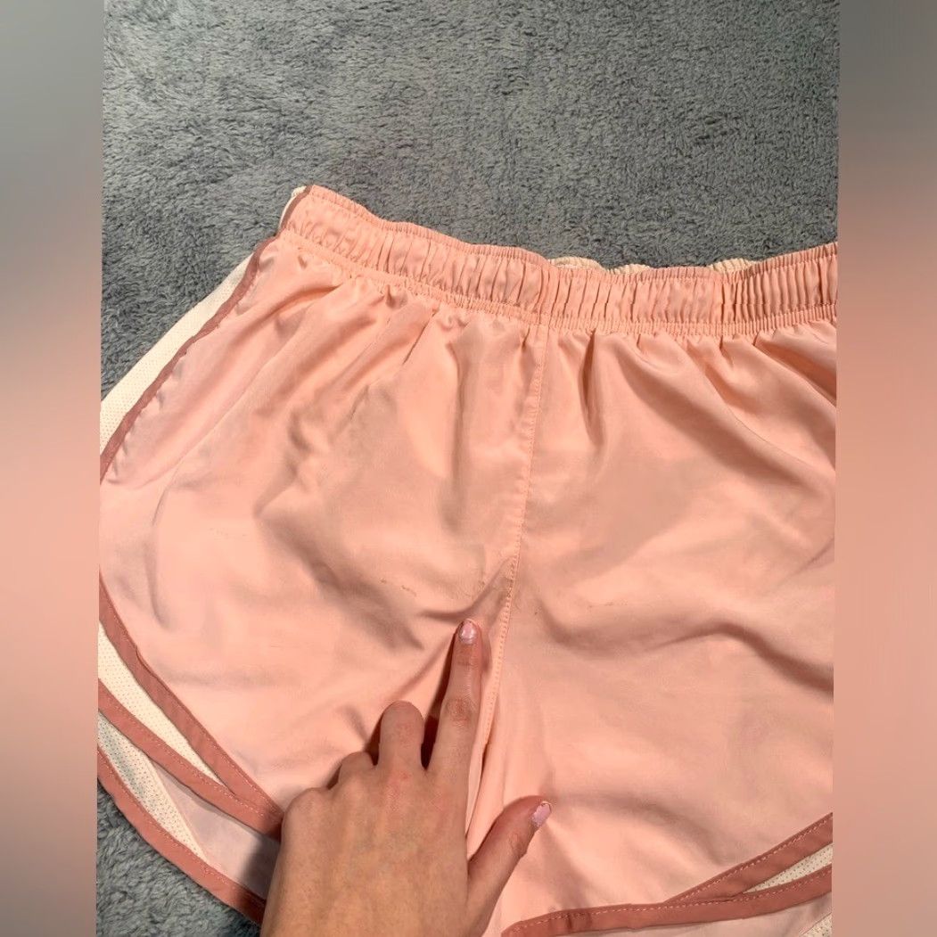 Nike Nike Women's Athletic Shorts L Pink Dri-Fit Regular Large Size 36" / US 14 / IT 50 - 6 Thumbnail