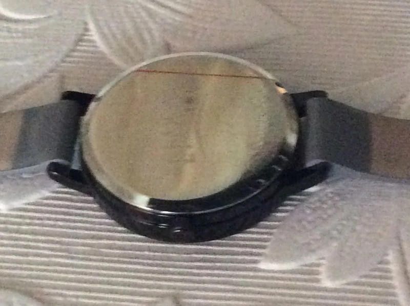 Designer limit garden black dial grey leather strap watch Size ONE SIZE - 10 Thumbnail