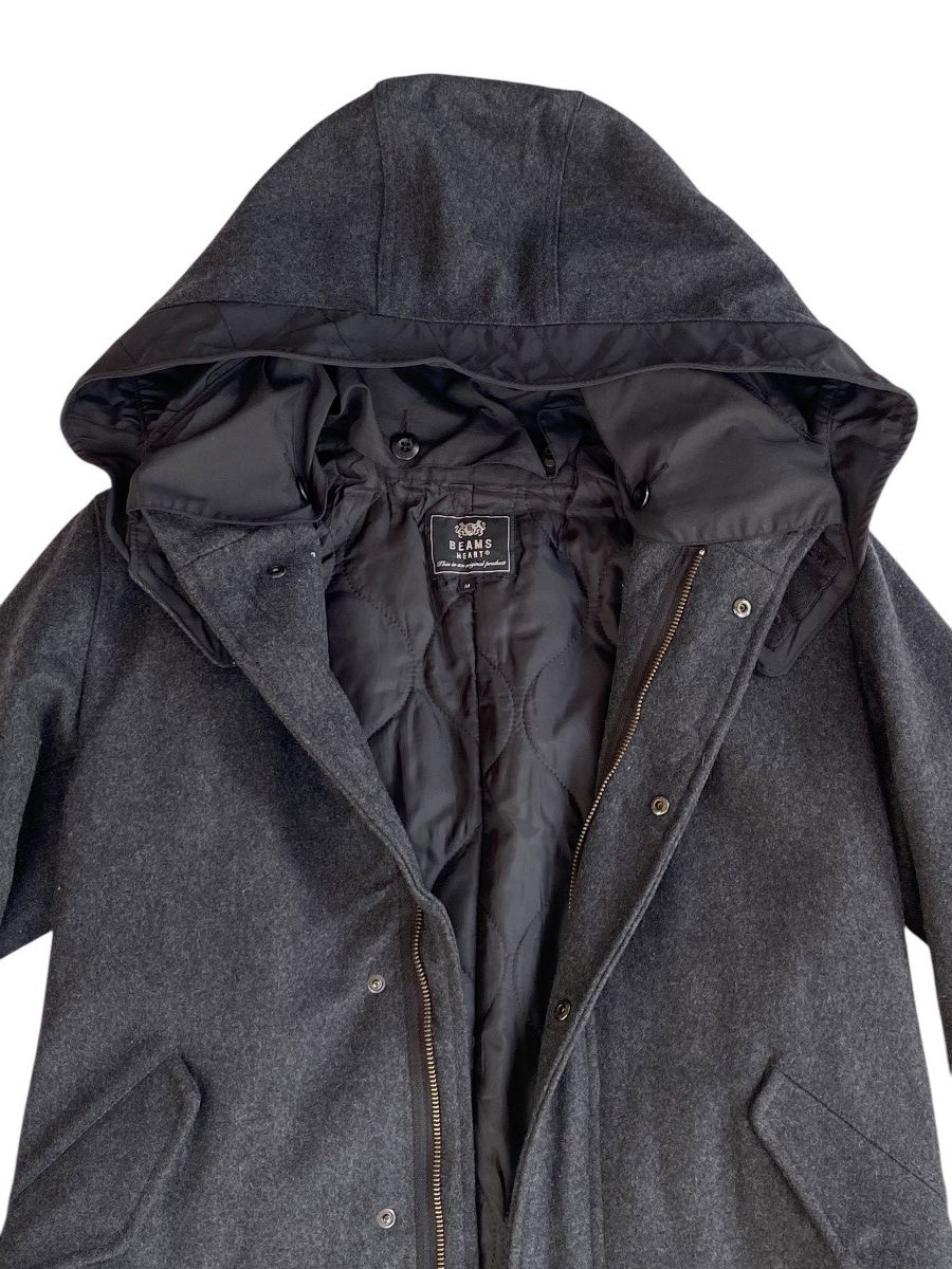 Beams Plus × Japanese Brand Beams Plus Wool Jacket Hoodie Size US M / EU 48-50 / 2 - 5 Thumbnail