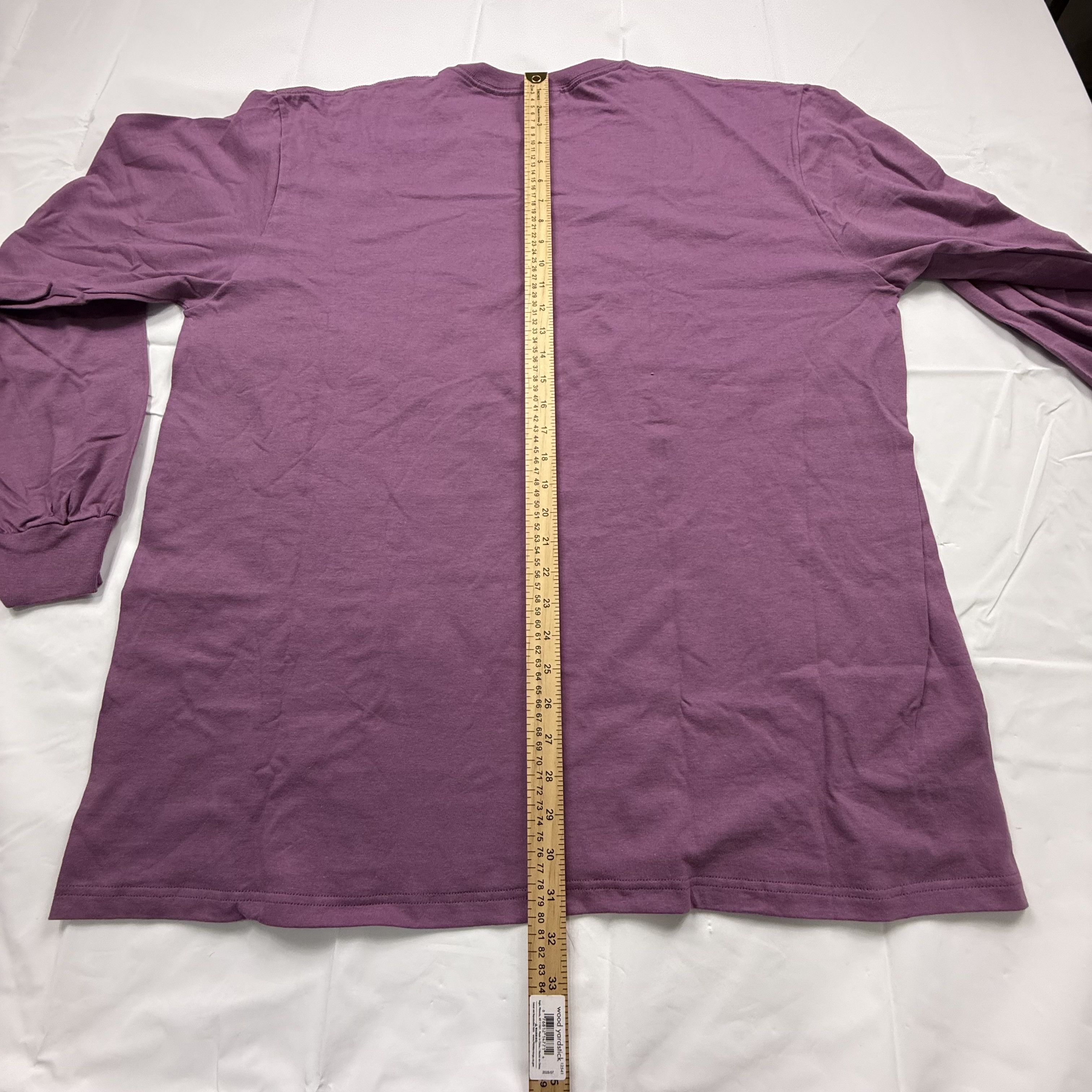 Supreme Supreme Long Sleeve T-Shirt Mens XXL Purple 100% Cotton Size US XXL / EU 58 / 5 - 5 Thumbnail