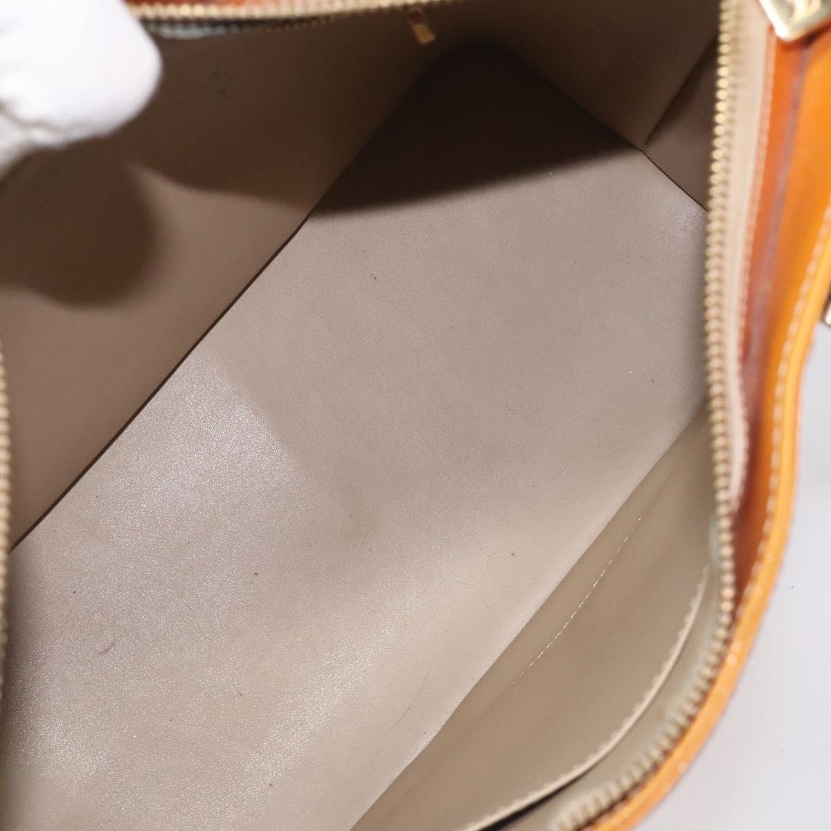 Louis Vuitton LOUIS VUITTON Monogram Vernis Houston Hand Bag Beige M91004 Size ONE SIZE - 11 Thumbnail