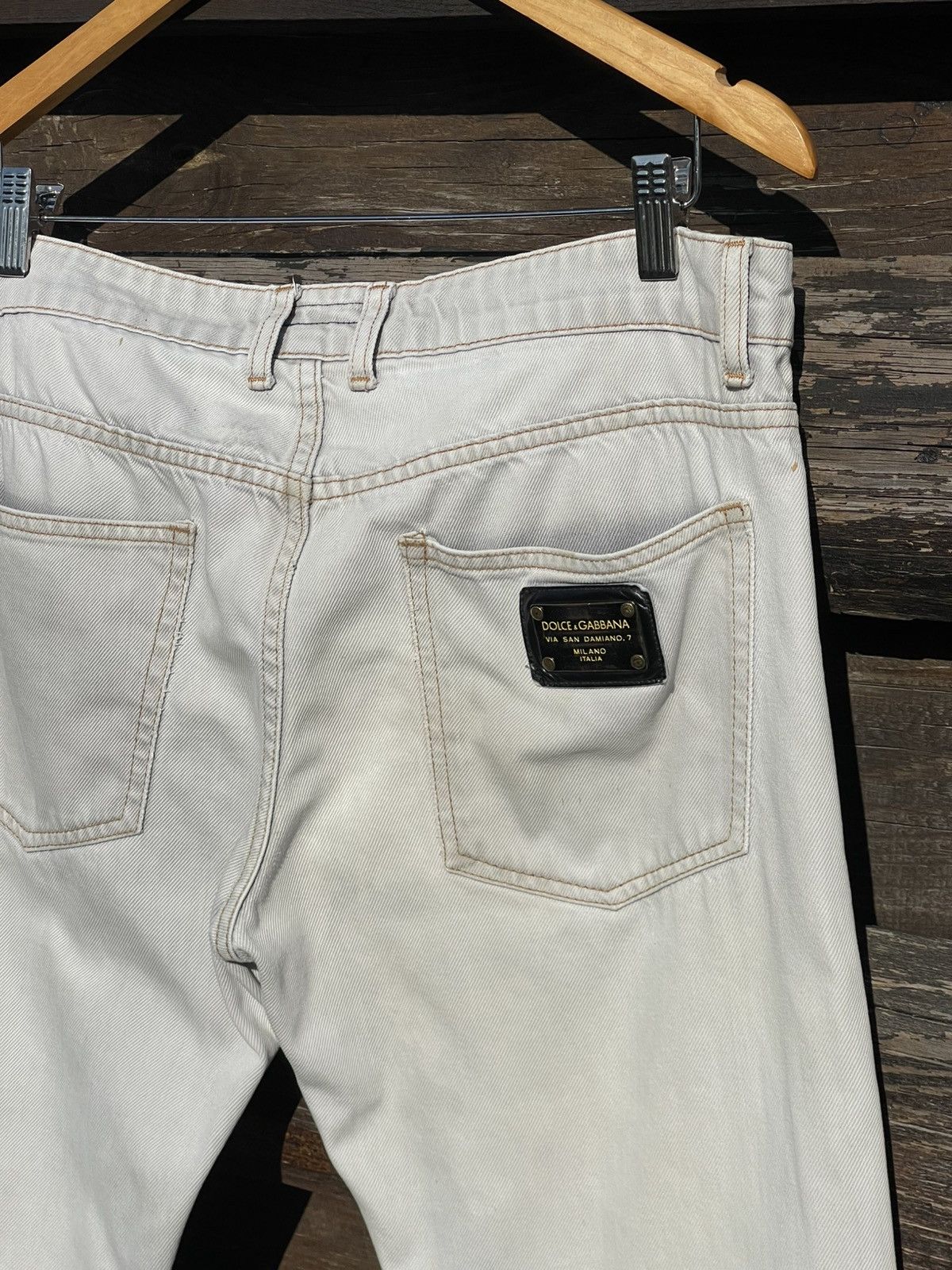 Dolce & Gabbana Y2K Dolce & Gabbana grey jeans Vintage Size US 34 / EU 50 - 4 Thumbnail