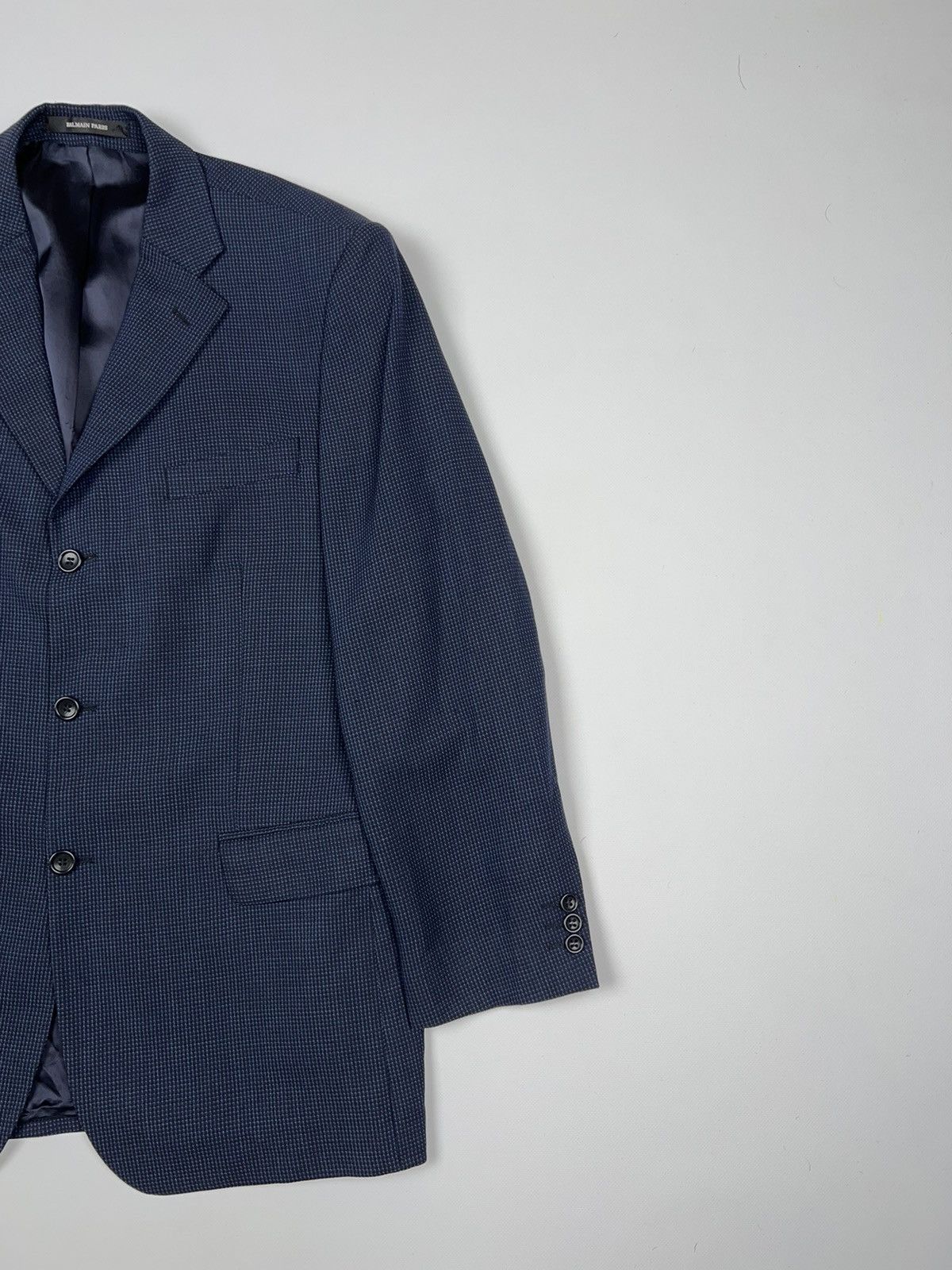 Balmain Balmain Paris Blazer Structure Jacket Size 42R - 3 Thumbnail