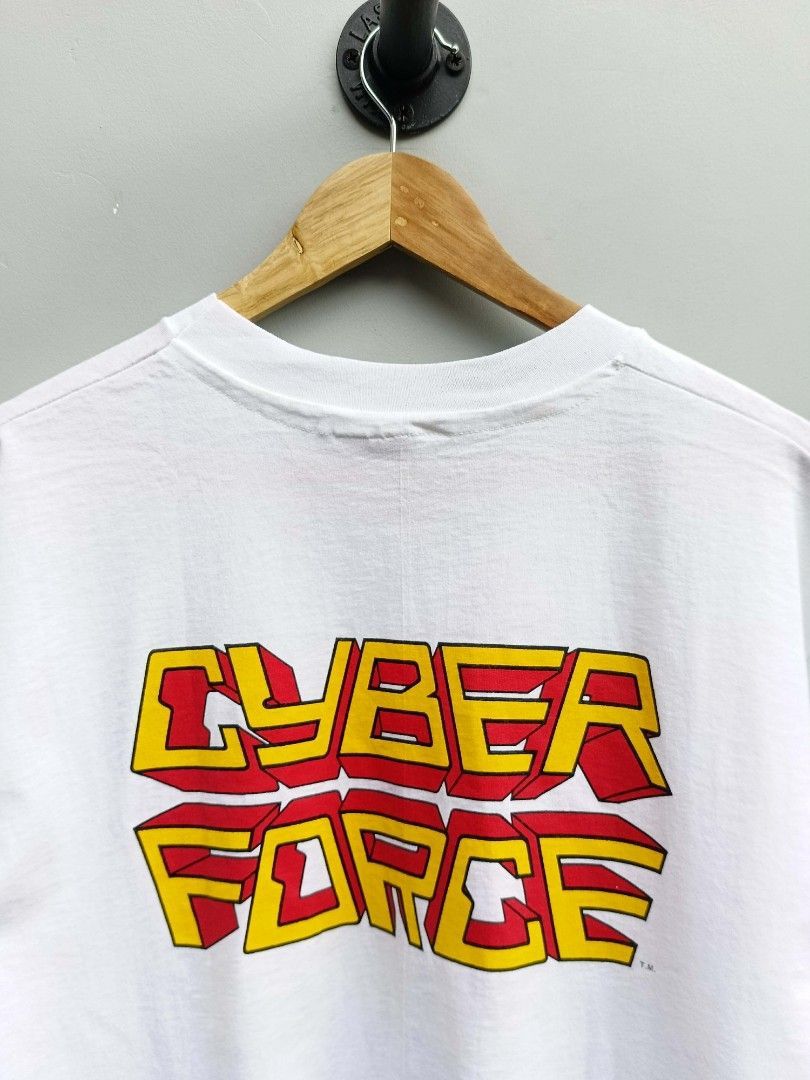 Vintage 🔥 RARE VINTAGE 1993 CYBERFORCE COMICS TEE 🔥 Size US L / EU 52-54 / 3 - 2 Thumbnail