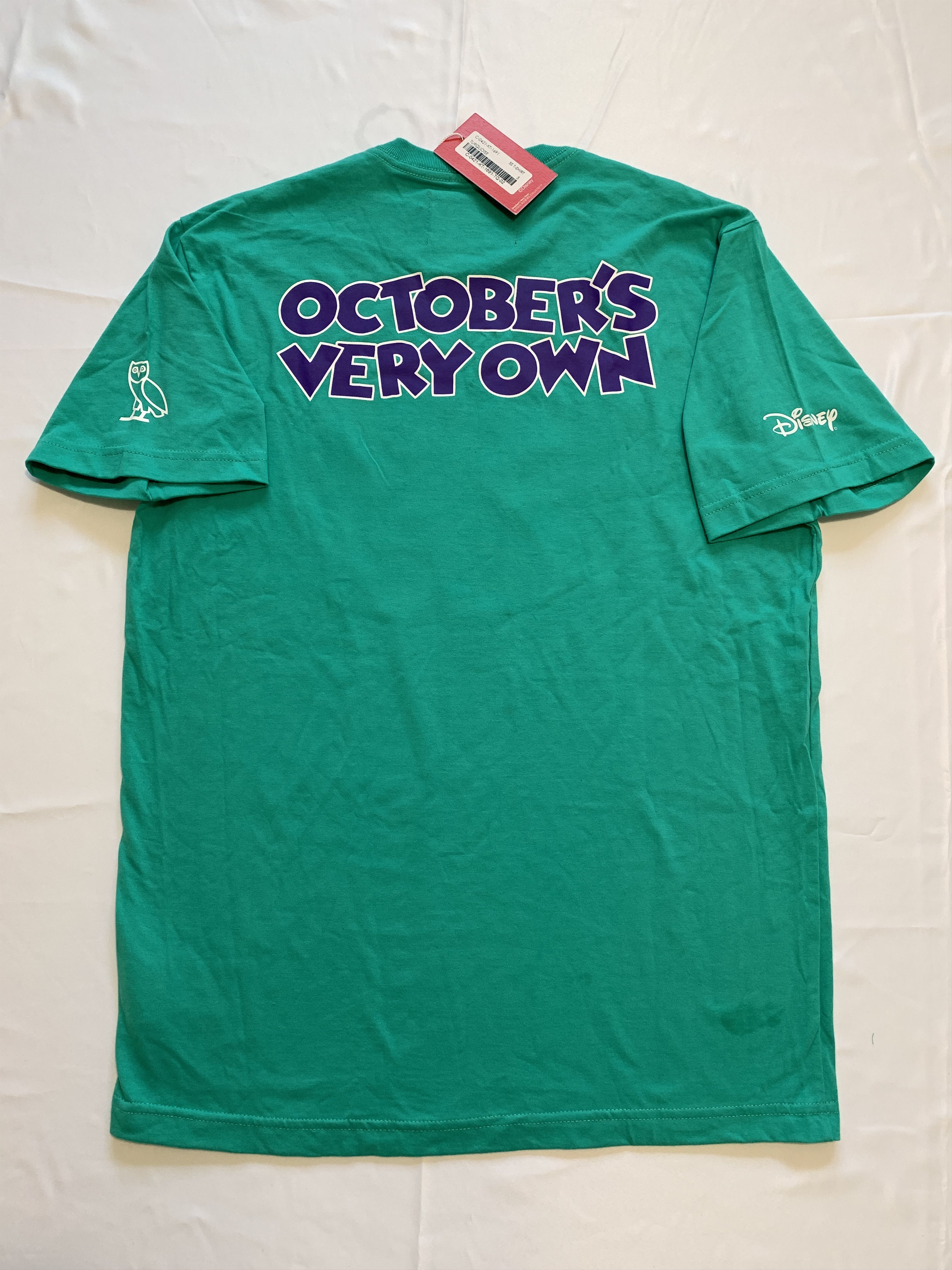 OVO x Disney Donald OWLS T-shirt Turquoise