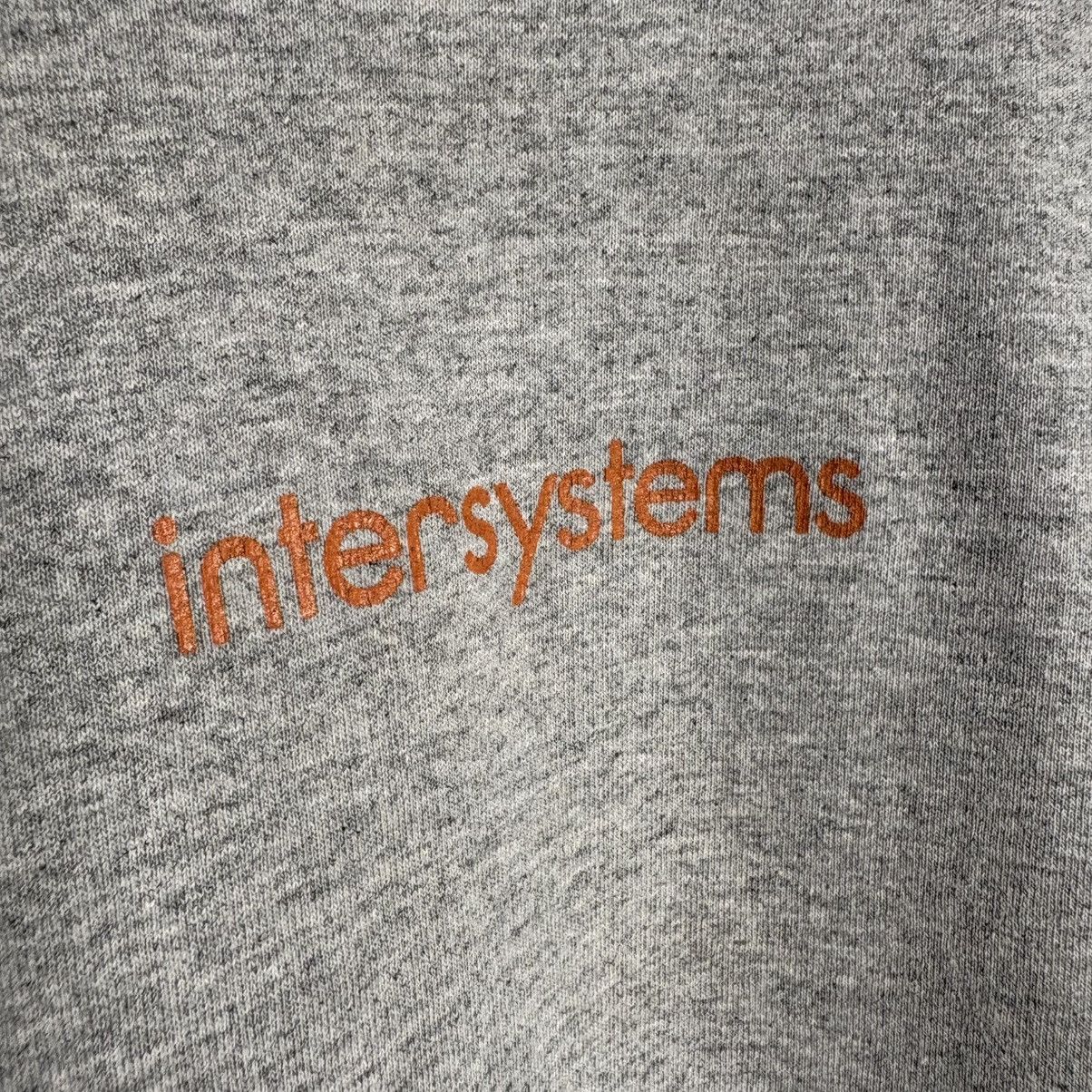 Vintage Vintage 00s Intersystems IT Long Sleeve T-Shirt / Apple Size US L / EU 52-54 / 3 - 3 Thumbnail