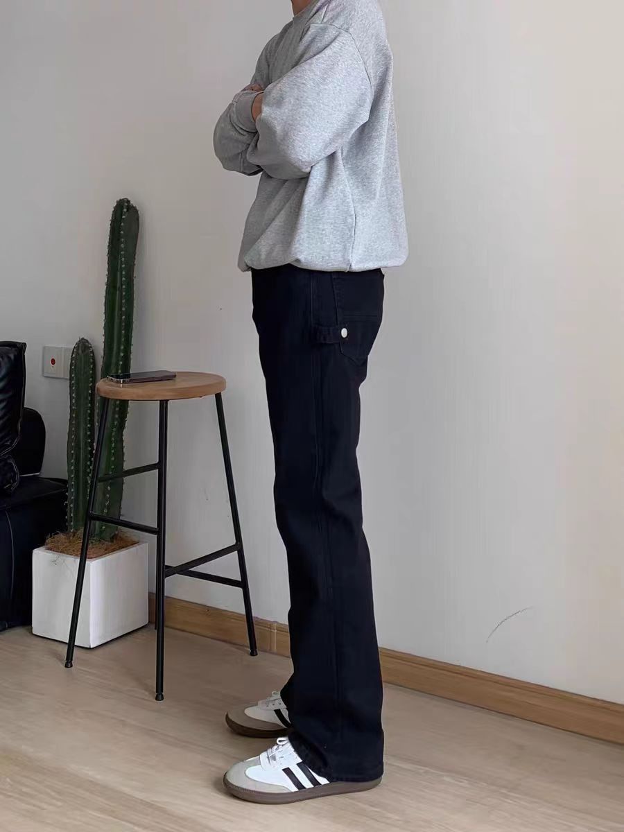 Japanese Brand × Vintage Vintage Street Washed Casual Black Stretch Jeans Size US 30 / EU 46 - 5 Thumbnail