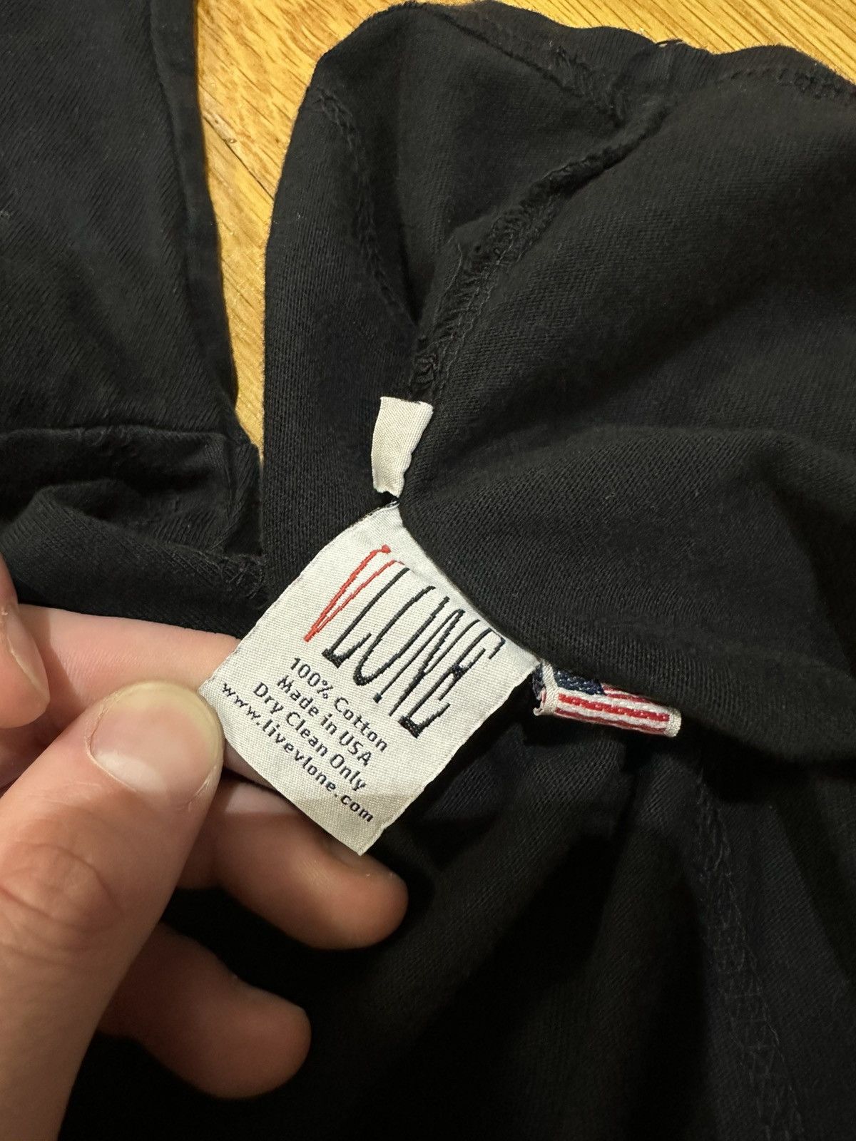 Vlone VLONE FRIENDS - PIN UP T-SHIRT - BLACK SIZE MEDIUM Size US M / EU 48-50 / 2 - 5 Thumbnail
