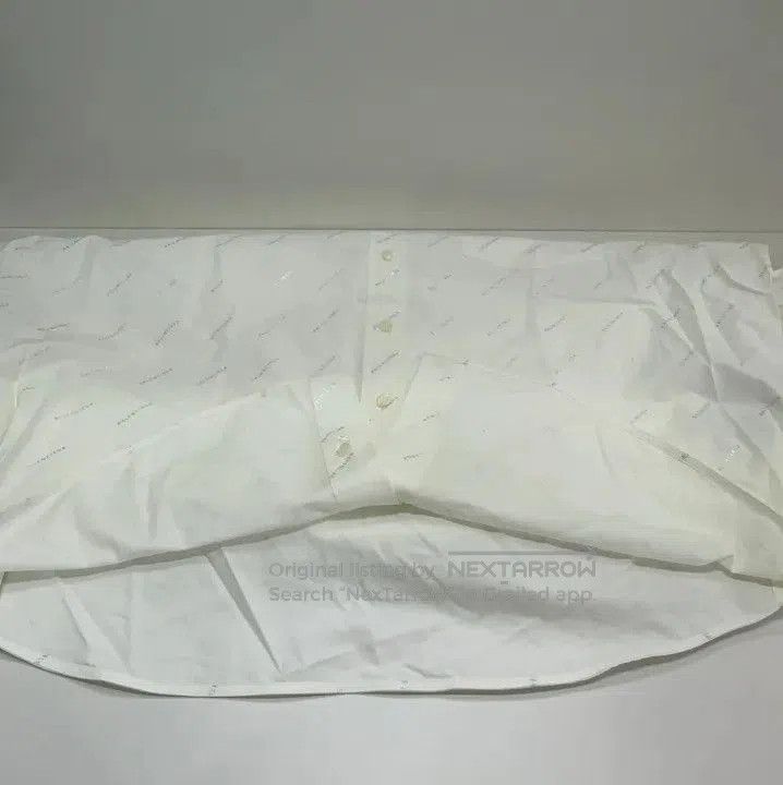 Balenciaga Balenciaga White Pocket Detail Long Sleeve Shirt. Size US M / EU 48-50 / 2 - 4 Thumbnail