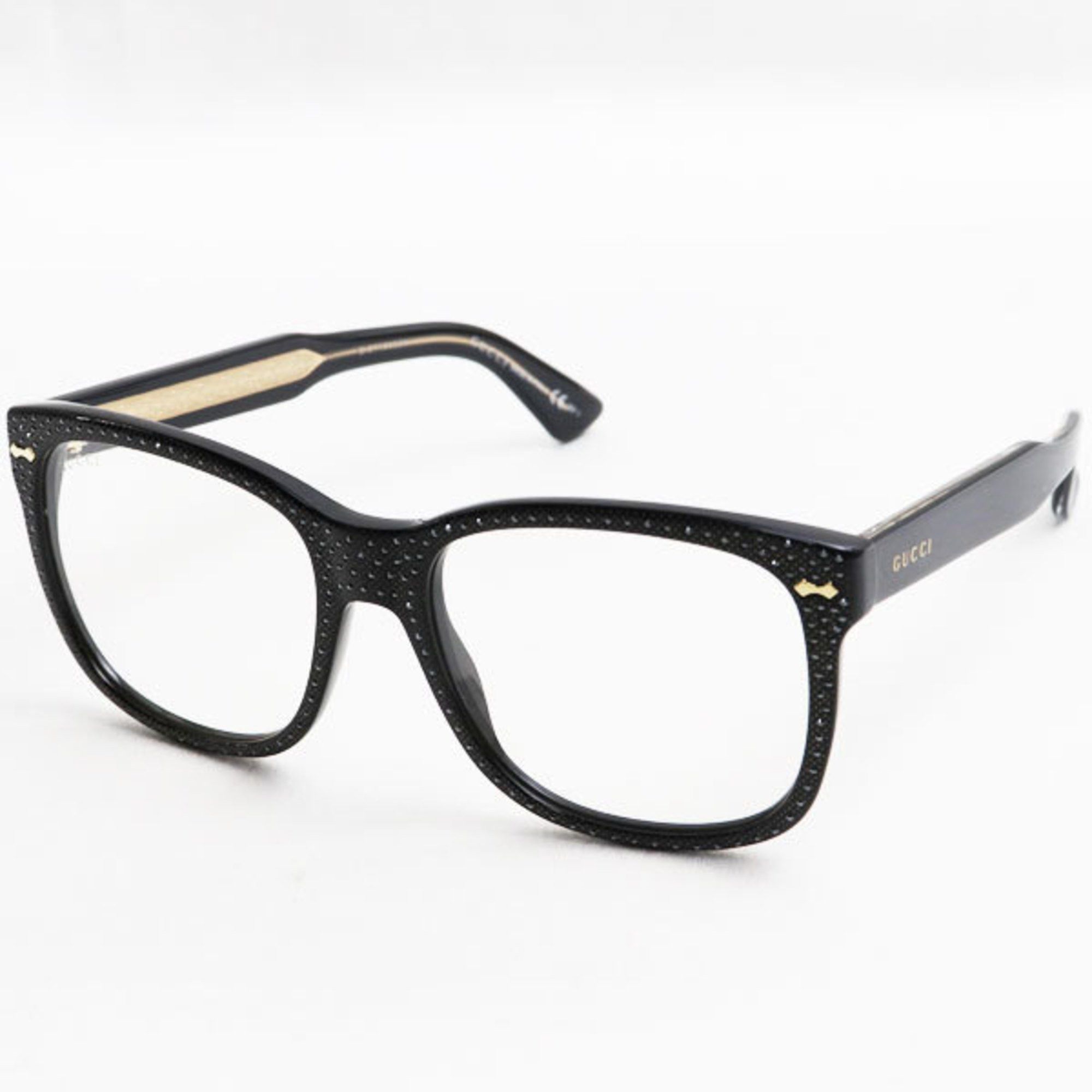 image of Gucci Glasses Frame Eyewear Gg3871/s 56□18 145 in Black, Women's