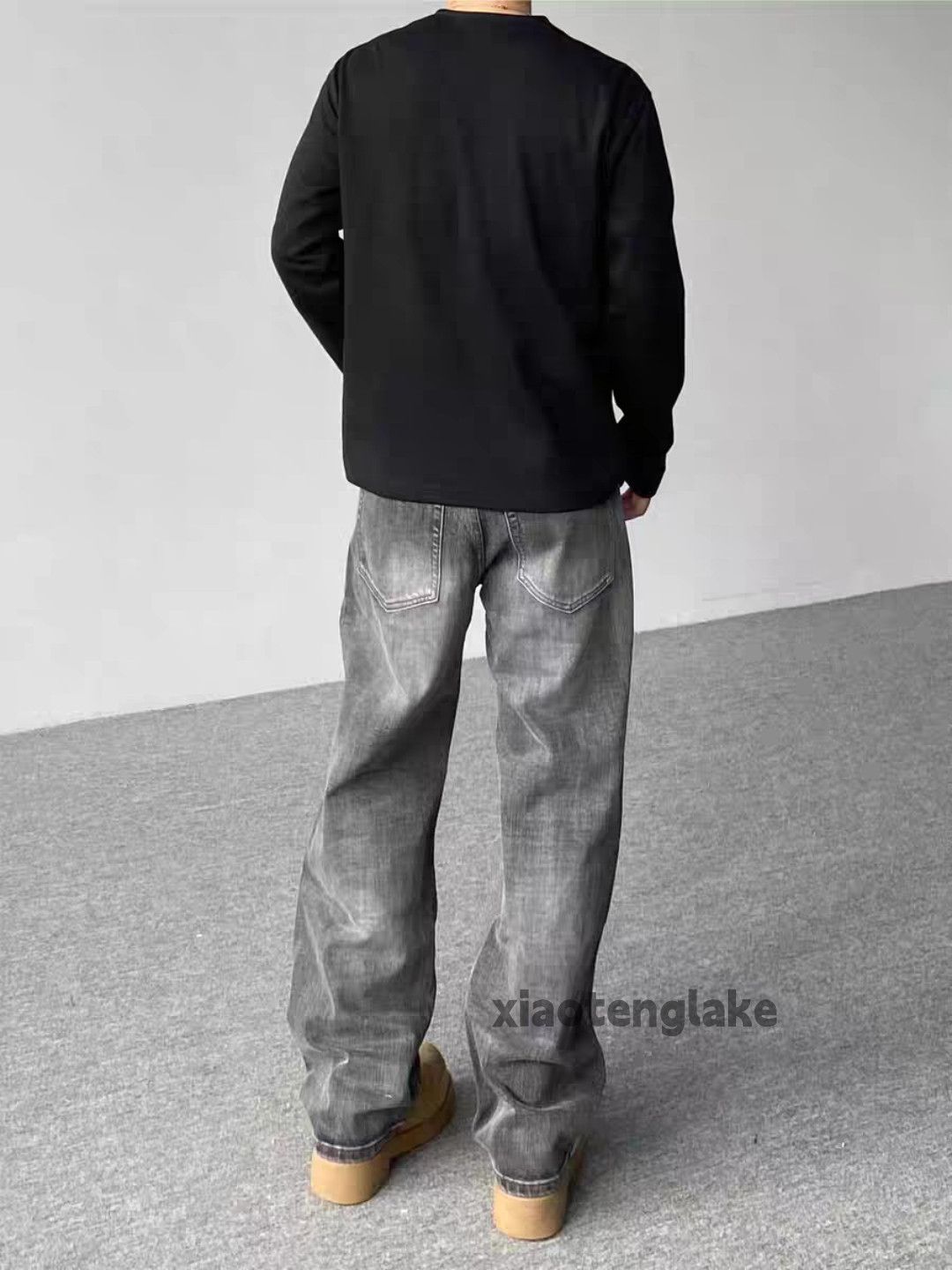 Vintage Washed faded loose baggy skate hiphop y2k jeans Size US 36 / EU 52 - 8 Thumbnail