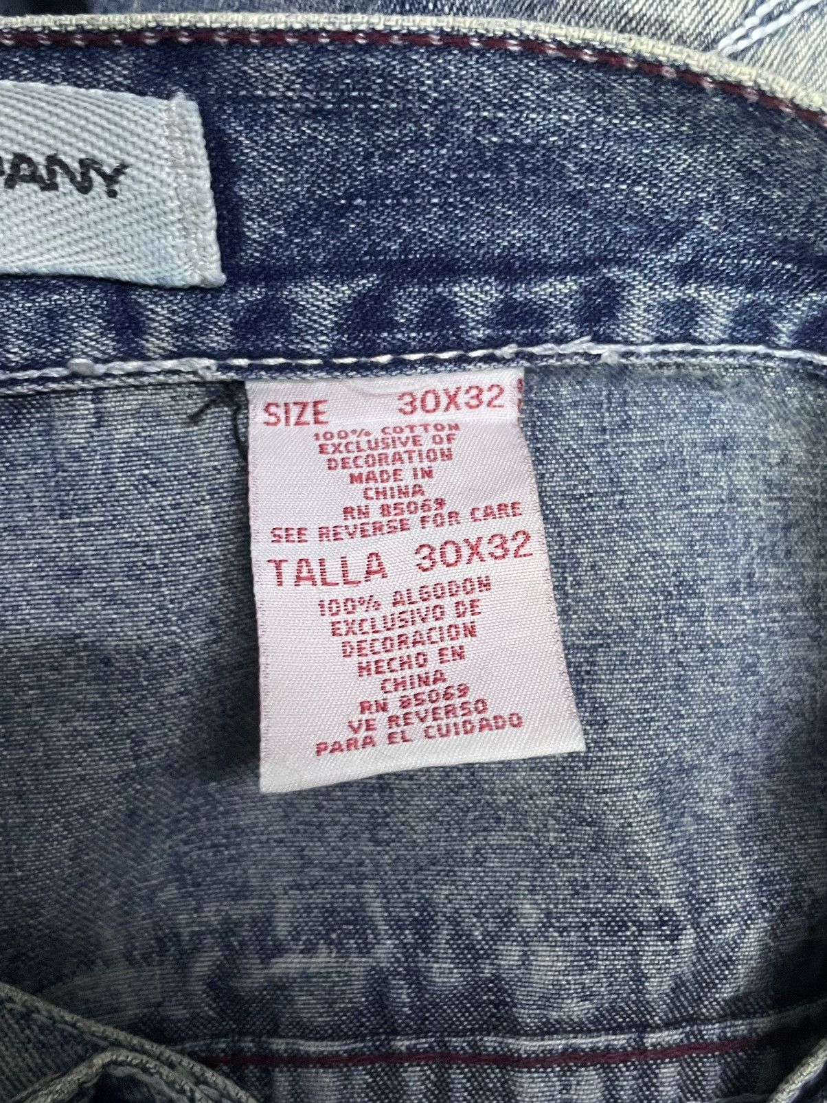 JNCO × Southpole Y2K Paco Baggy Massive Deconstructed Rap Hip Hop Jeans Denim Size US 30 / EU 46 - 19 Thumbnail