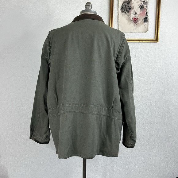 Woolrich Woolen Mills Woolrich Loden VTG Wool Lined Leather Collar Parka Hunting Size US XXL / EU 58 / 5 - 8 Thumbnail