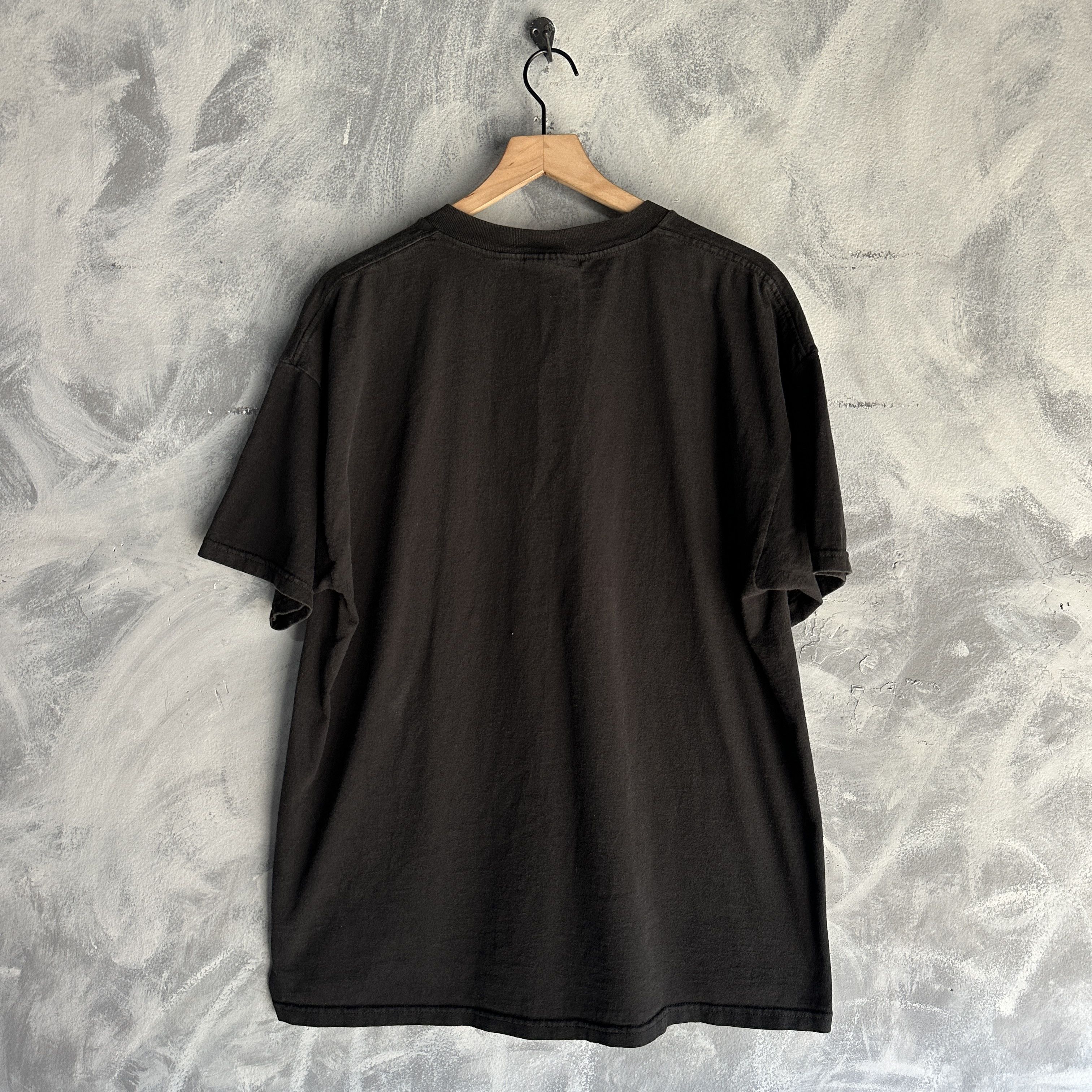 Lee Vtg Needs Supervision T Shirt Black Funny Joke Puff Print Size US XL / EU 56 / 4 - 5 Thumbnail