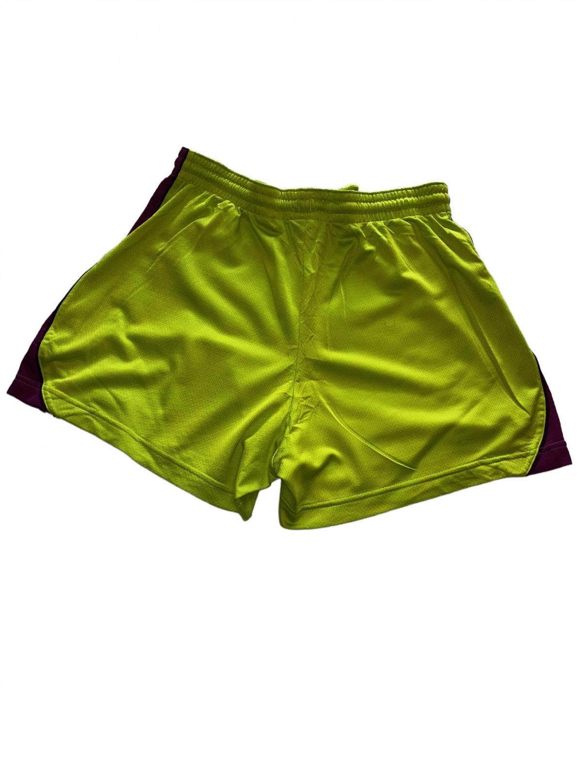 Nike Athletic Nike Dri-FITShorts - Bright Yellow & Purple Size 32" / US 10 / IT 46 - 3 Thumbnail