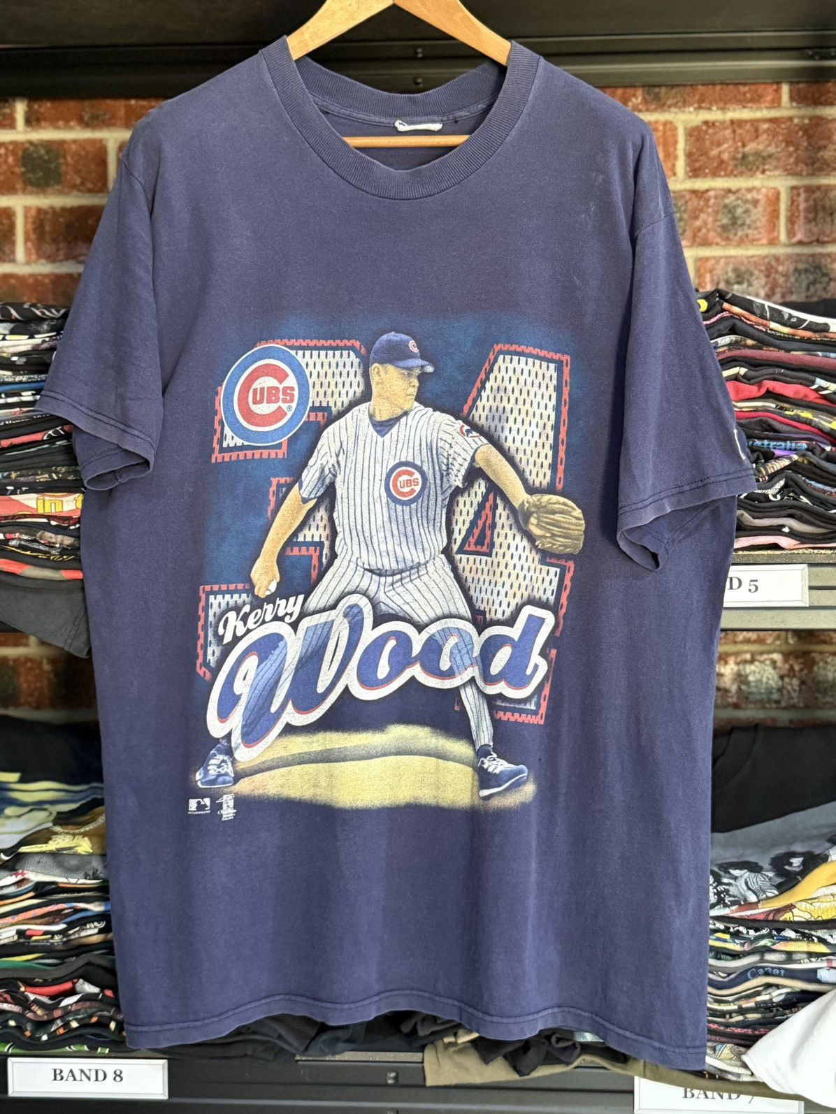 MLB × NFL × Vintage Vintage 90s Kenny Woods MLB Pro Player Sun Faded Tee Size US XL / EU 56 / 4 - 1 Thumbnail
