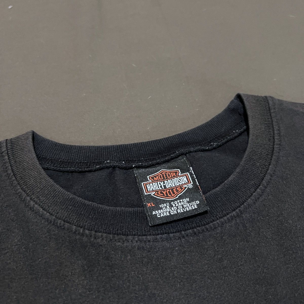 Harley Davidson Vintage Y2K Harley Davidson Topeka Kansas Sleeveless Shirt Size US XL / EU 56 / 4 - 8 Thumbnail