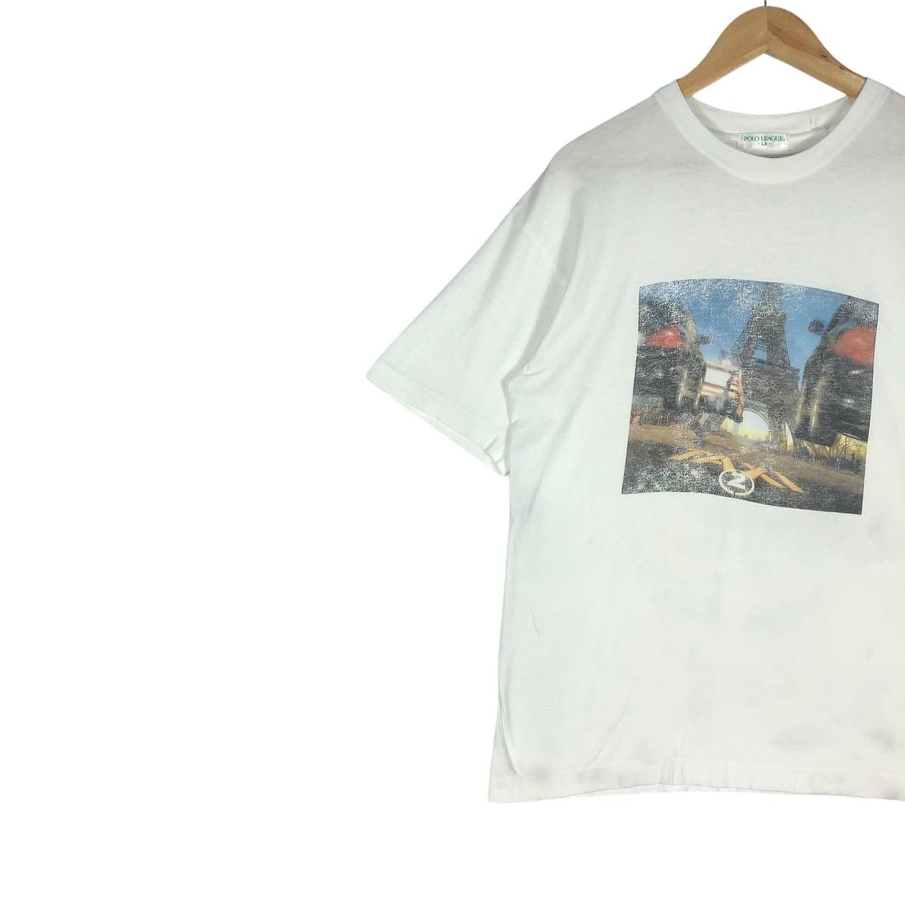 Japanese Brand × Vintage Vintage Polo League Men T-shirt Size US L / EU 52-54 / 3 - 3 Thumbnail