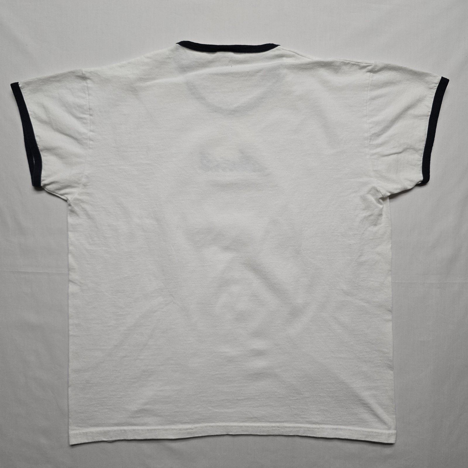 Anvil Vintage Mark Martin Shirt L White Racing Ringer NASCAR 90s Size L / US 10 / IT 46 - 6 Thumbnail