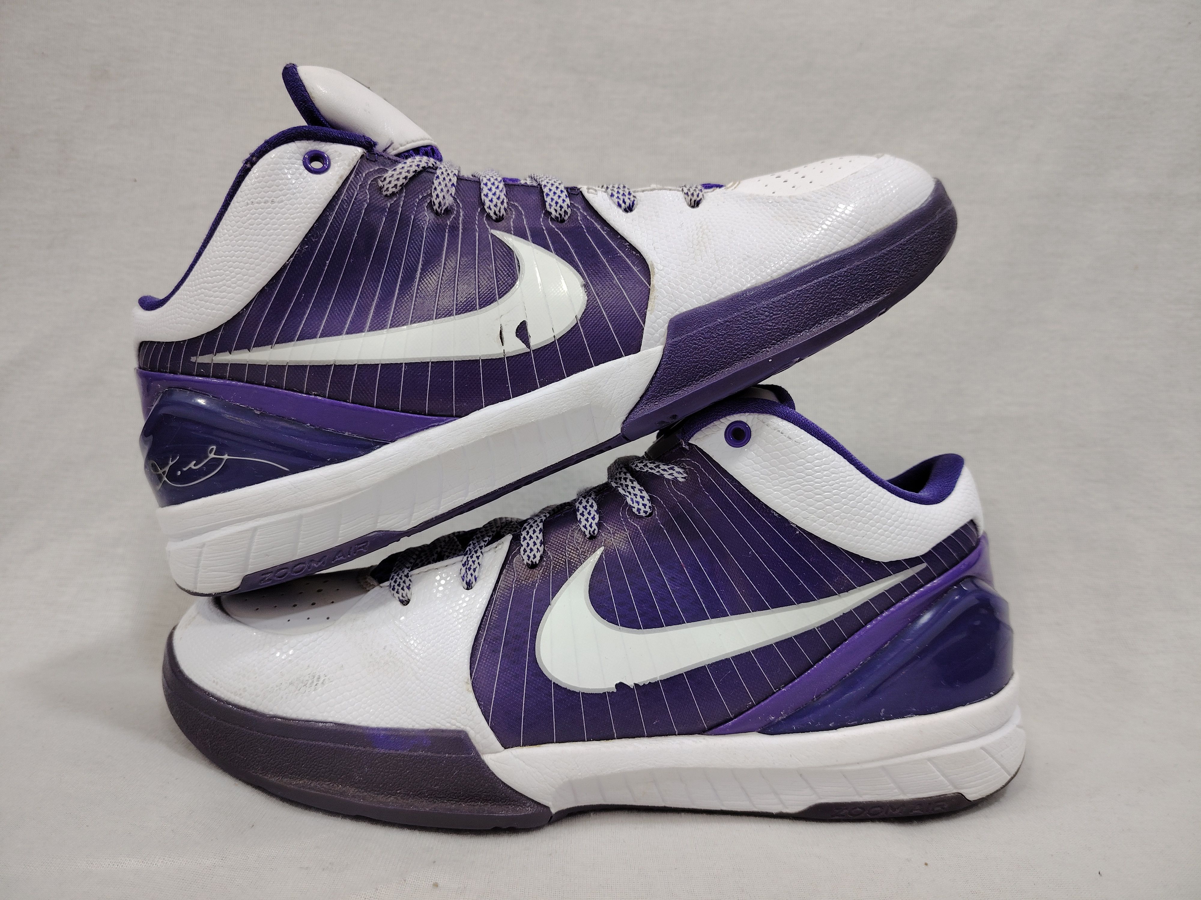 Nike NIKE ZOOM KOBE 4 TB "VARSITY PURPLE" 381947-118 Size 9.5 US Size US 9.5 / EU 42-43 - 6 Thumbnail