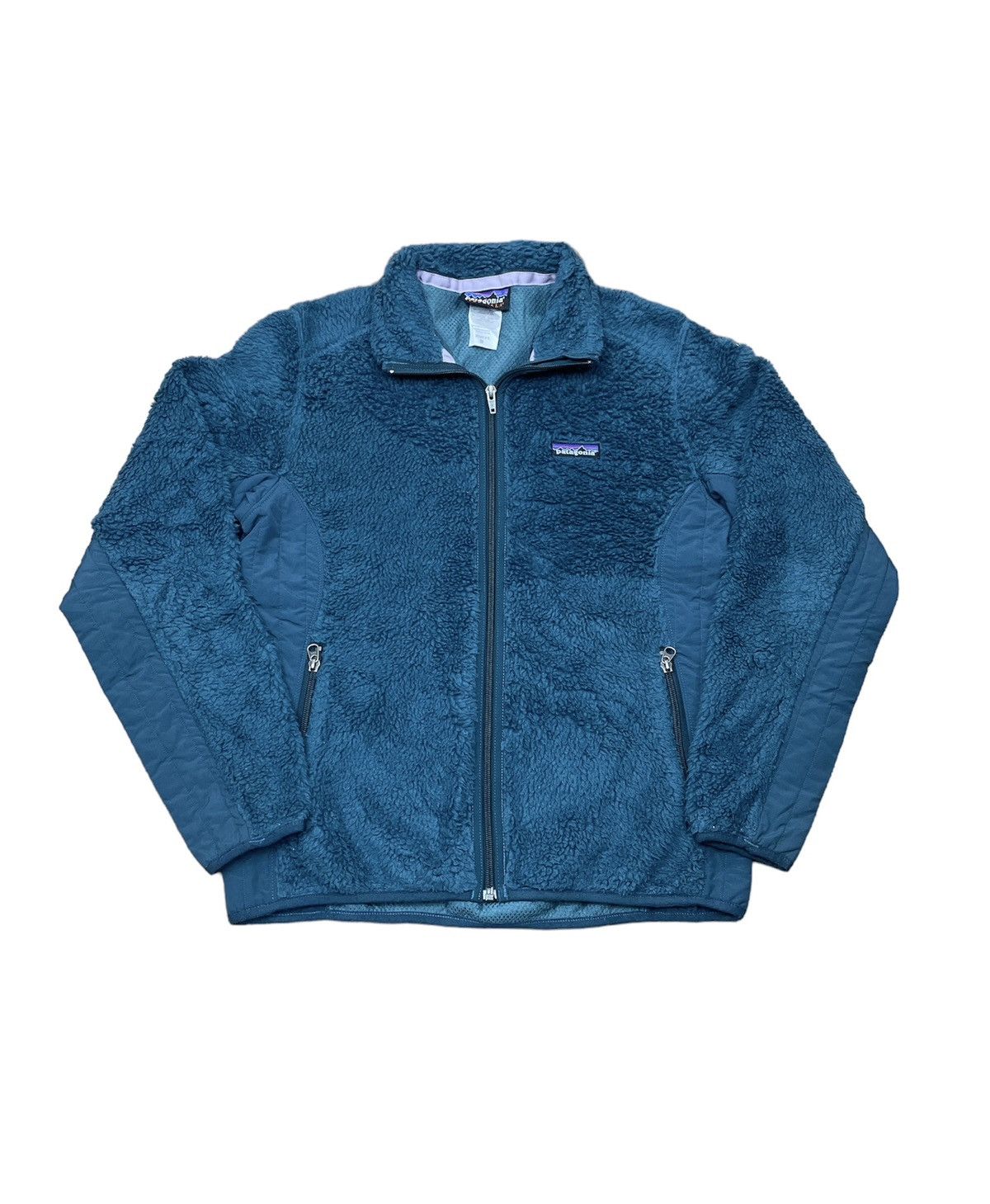 Patagonia Vintage Patagonia Synchilla Sherpa Fleece Jacket Turquoise Size M / US 6-8 / IT 42-44 - 1 Thumbnail