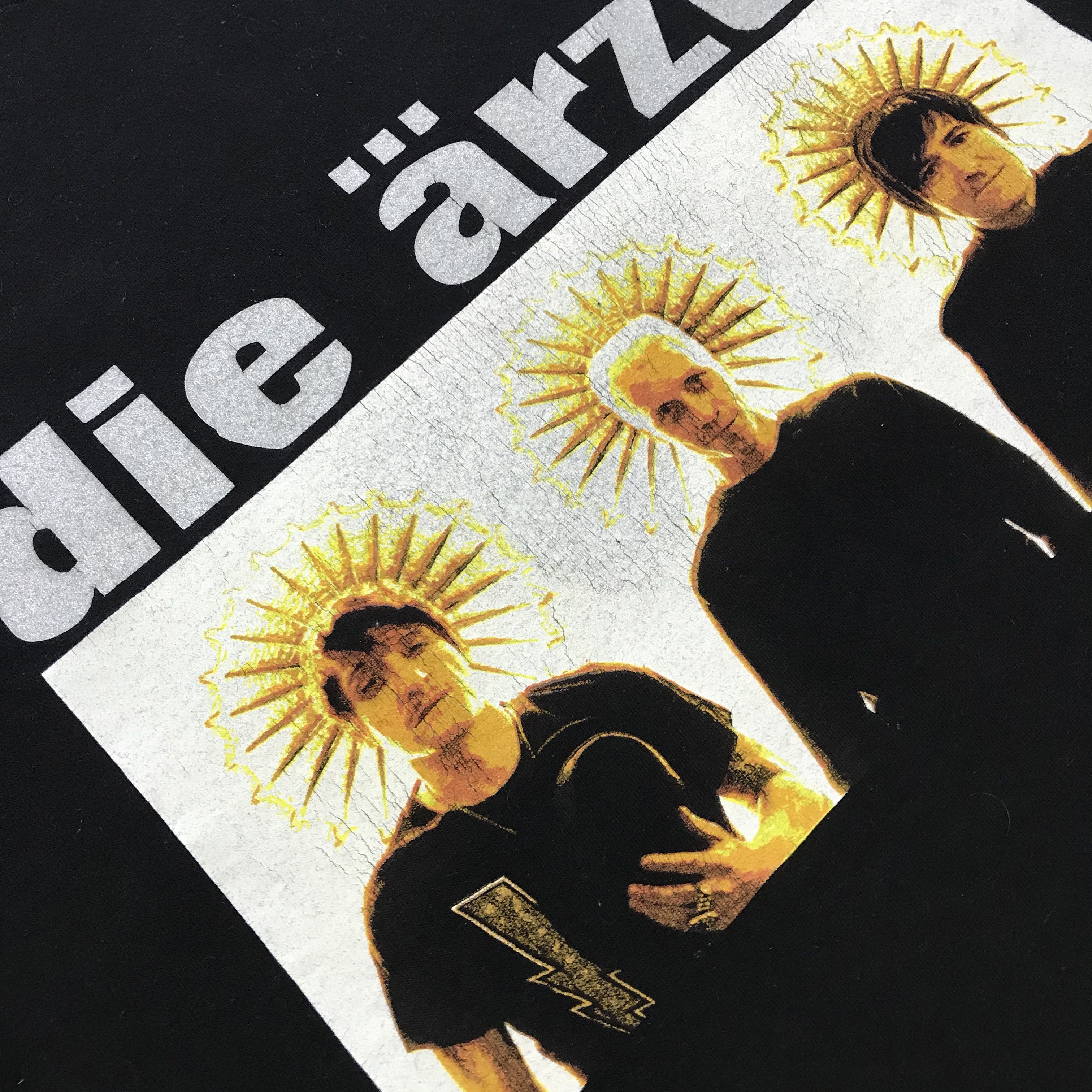 Band Tees DIE ARZTE Vintage T-Shirt Rock Band Tee 90s MARINE SERRE Size US M / EU 48-50 / 2 - 6 Thumbnail