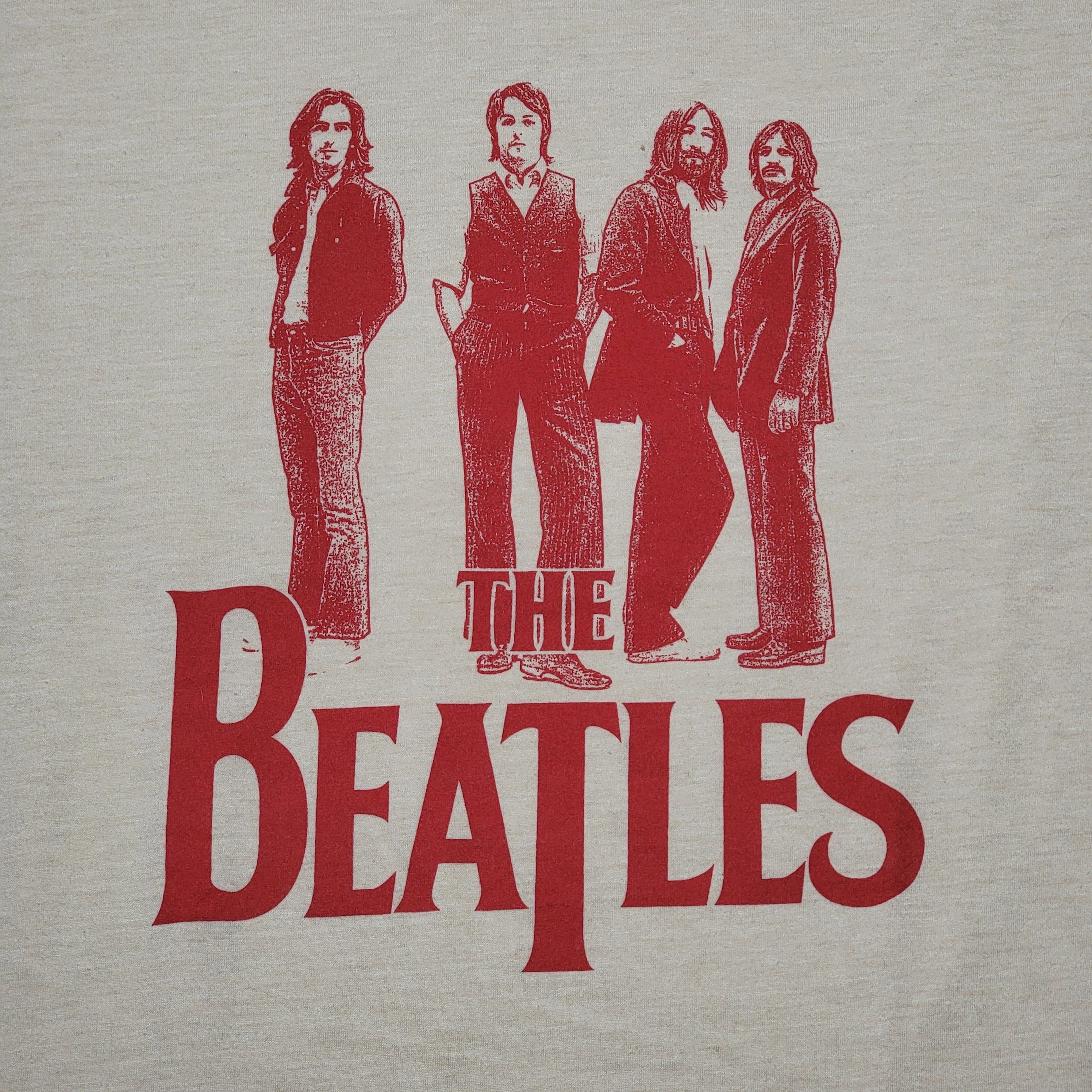 Other The Beatles Graphic SS Tan Unisex Tee Red Pose - Size Medium Size M / US 6-8 / IT 42-44 - 2 Thumbnail