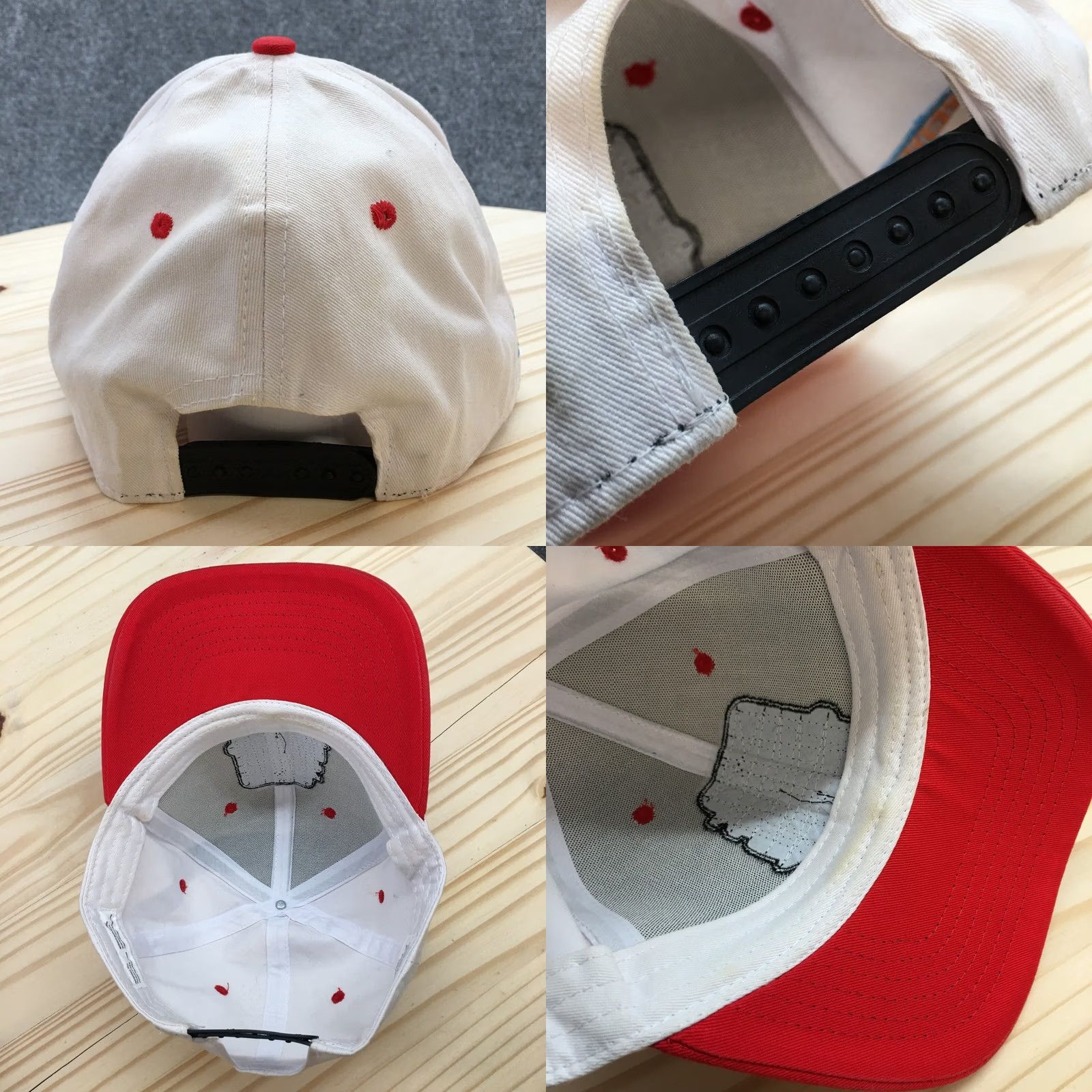 Vintage Baseball Cap Mens White OS Embroidered Logo Let's Summon Demons Steven Rhodes Size ONE SIZE - 8 Thumbnail