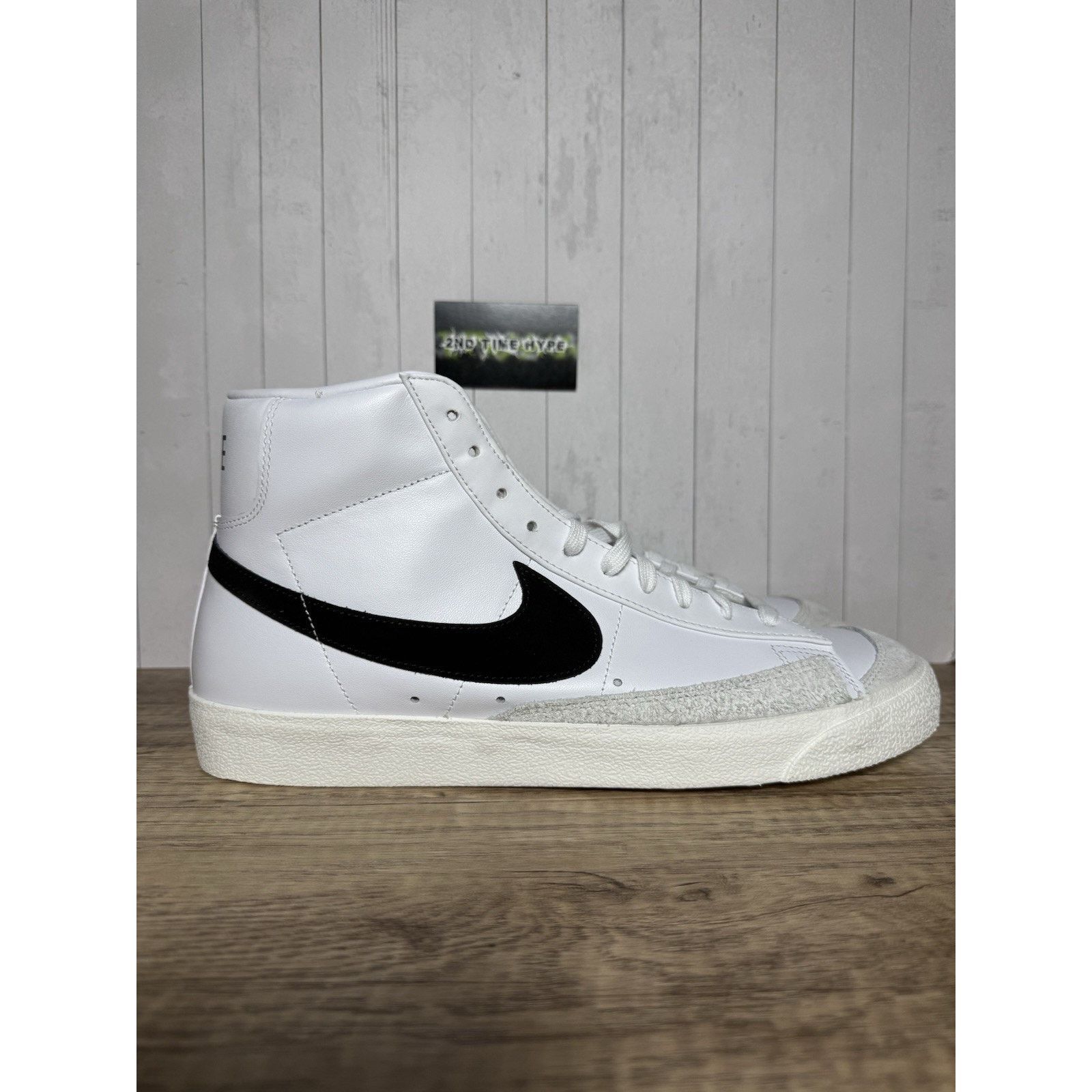 Nike Nike Blazer Mid '77 Vintage White Black BQ6806-100 Size 13 Size US 13 / EU 46 - 1 Thumbnail