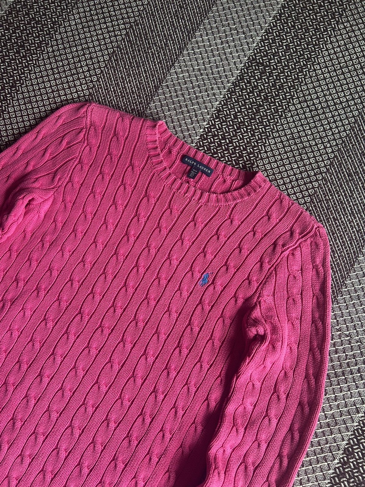 Polo Ralph Lauren Polo Ralph Lauren Cable Knit Sweater Rare Size M Streetwear Size M / US 6-8 / IT 42-44 - 4 Thumbnail