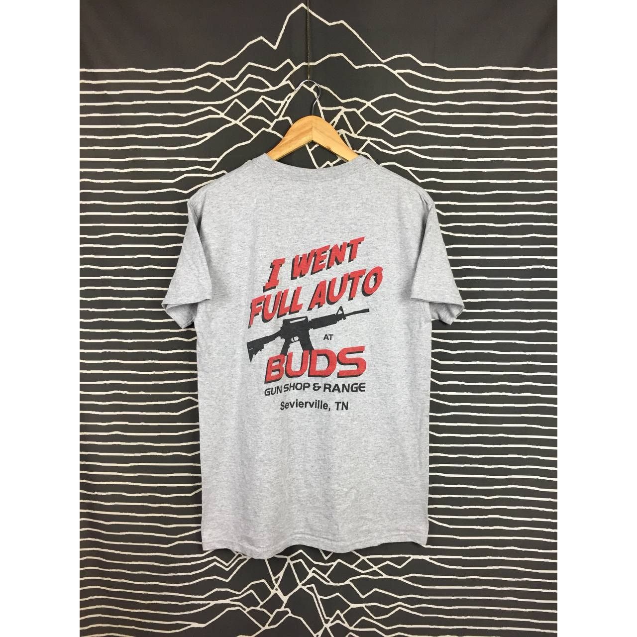 Other I Went Full Auto Buds Gun Shop & Range Promo Tee Size US M / EU 48-50 / 2 - 2 Thumbnail