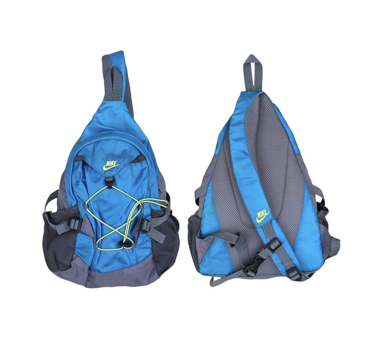 Avant Garde x Nike Vintage Nike Crossbody Sling Bag Y2K Gorpcore Outdoor in Blue, Men's