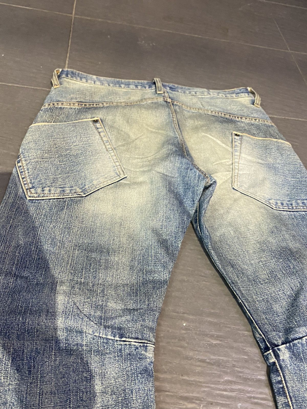 Japanese Brand Japan 🇯🇵 EXHIBITIONIST selvedge Size US 35 - 4 Thumbnail