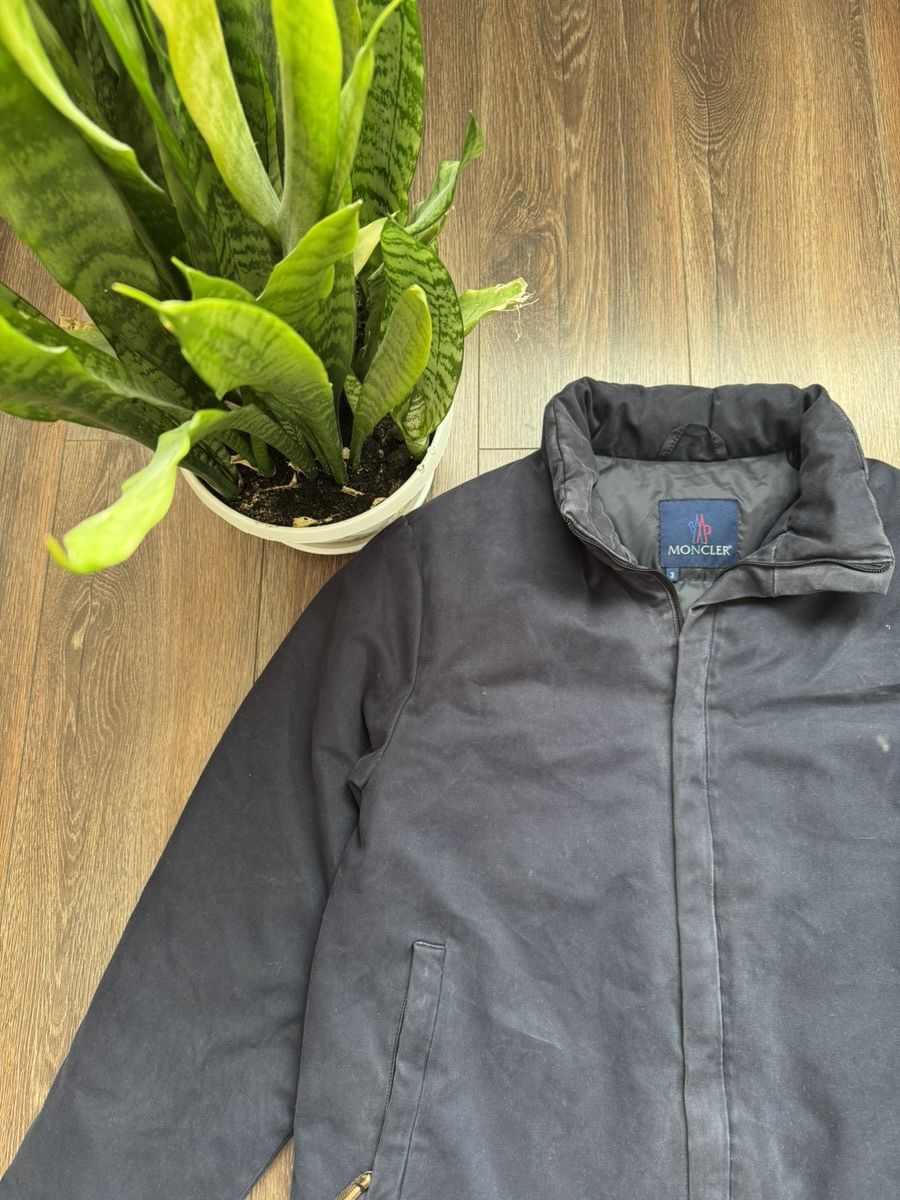 Moncler Moncler men's vintage navy blue Large down coat jacket Size US L / EU 52-54 / 3 - 2 Thumbnail