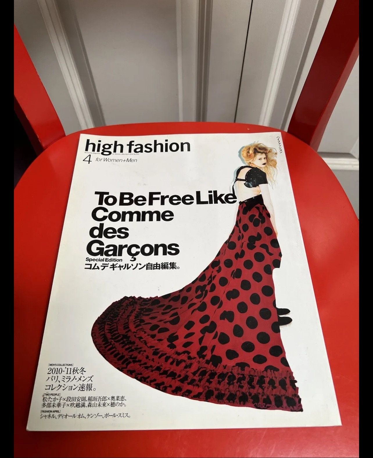 Comme des Garcons × Comme des Garcons Homme Plus × Japanese Brand High Fashion Japanese Magazine/Comme des Garçons Size ONE SIZE - 1 Thumbnail
