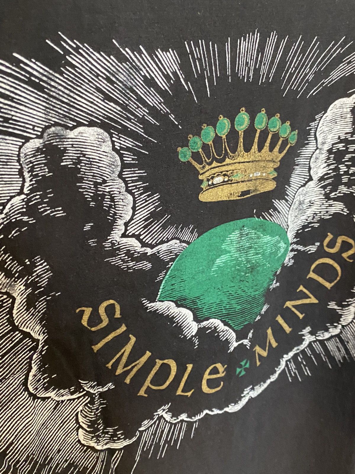 Band Tees Simple minds vintage 90s shirt Size US XL / EU 56 / 4 - 4 Thumbnail