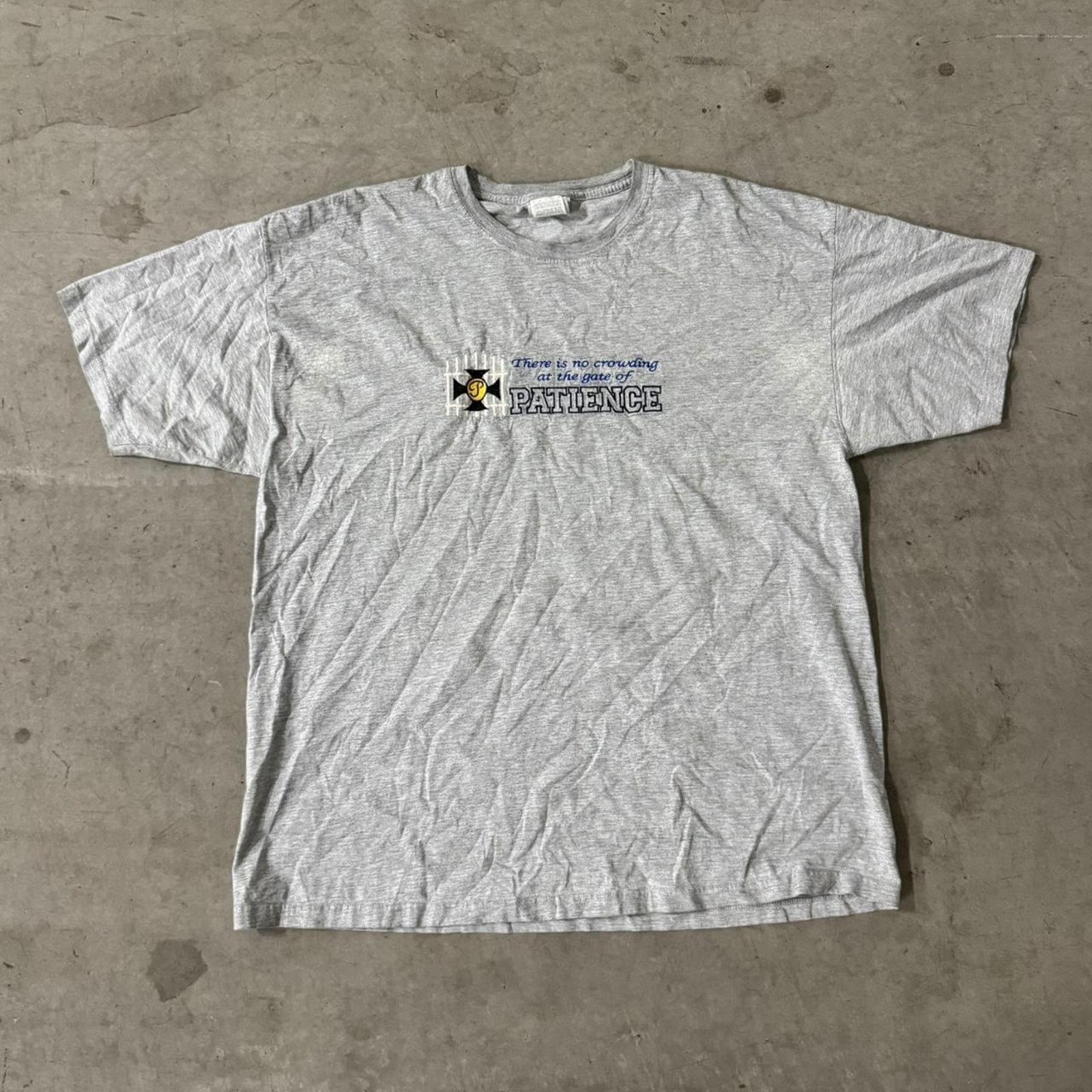 Vintage Vintage 90s Word Tee Size US XL / EU 56 / 4 - 1 Thumbnail