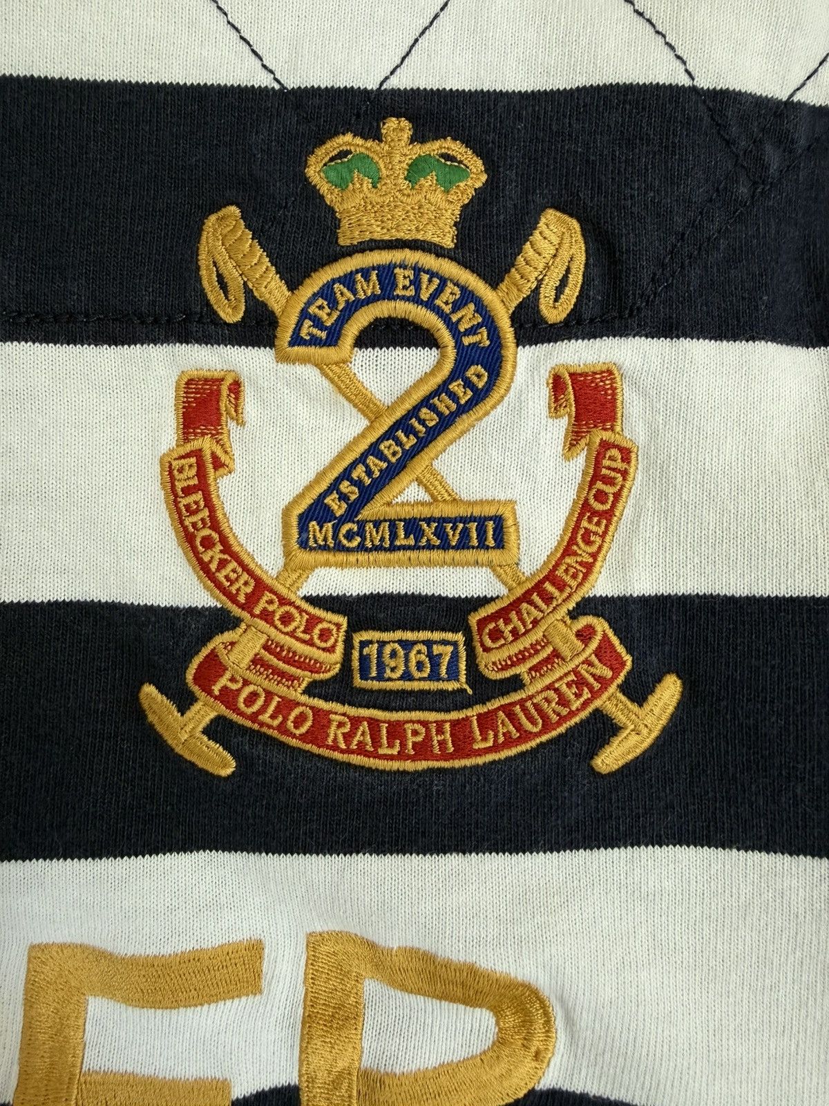Polo Ralph Lauren Polo Ralph Lauren Mercer Polo Team Rugby Shirt L Size US L / EU 52-54 / 3 - 3 Thumbnail