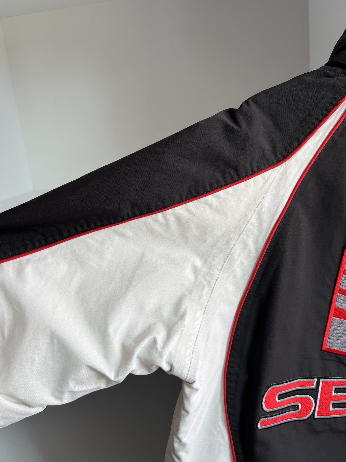 Vintage Vintage Seat Big Logo Racing Jacket ( Condition 7/10) Size US L / EU 52-54 / 3 - 19 Thumbnail