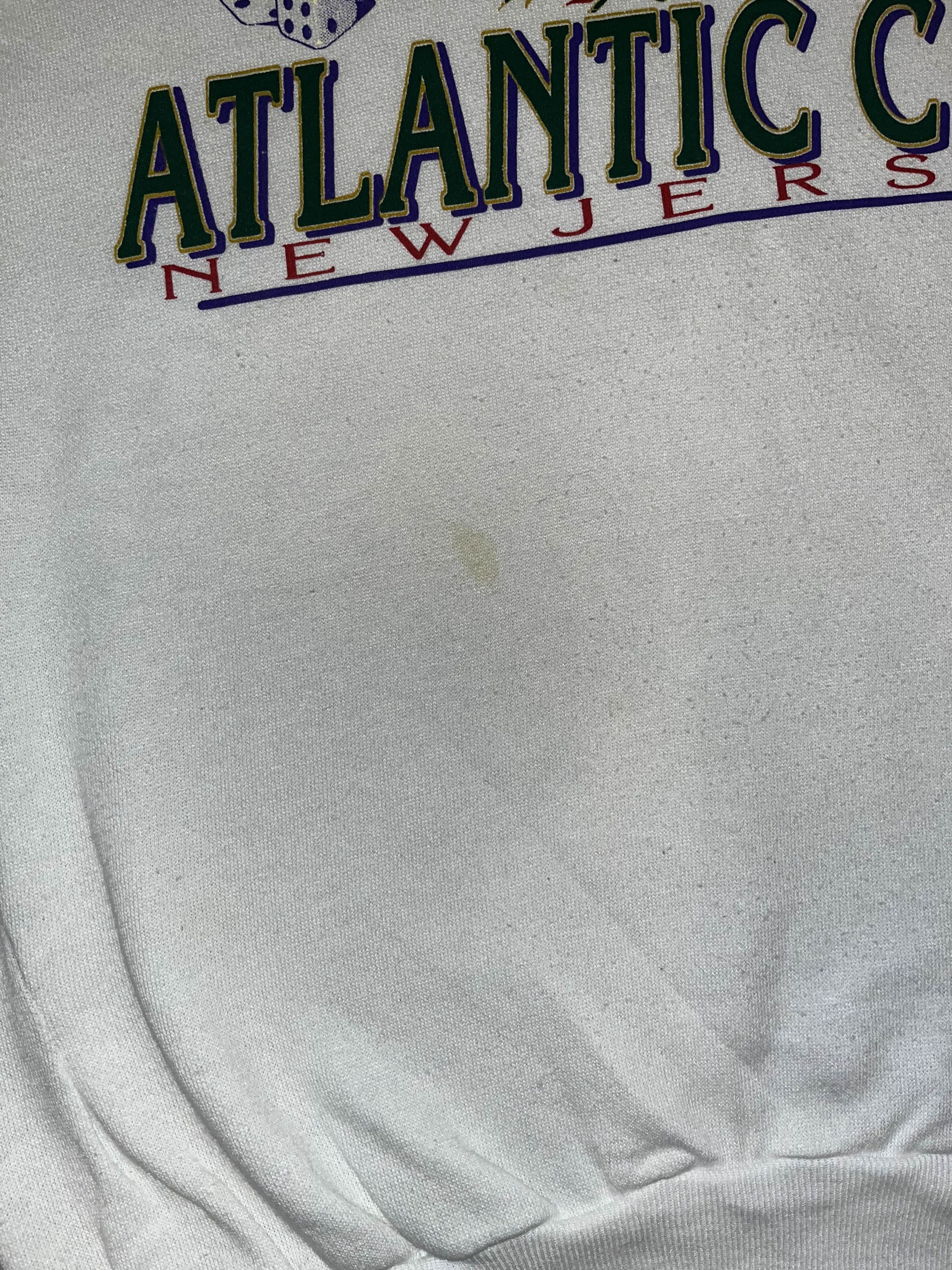 Vintage Vintage 90s Atlantic City Resort Sweatshirt Size US L / EU 52-54 / 3 - 5 Thumbnail