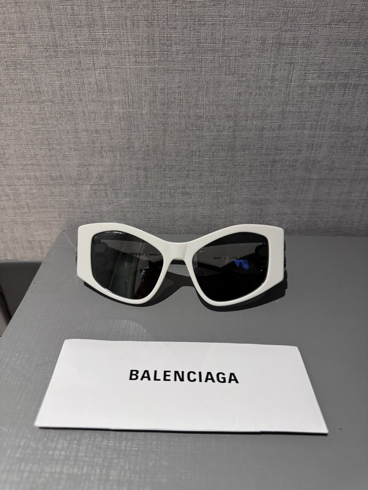 Balenciaga Balenciaga Sunglasses Dynasty D Frame Logo Plaque Cat Eye Size ONE SIZE - 2 Thumbnail