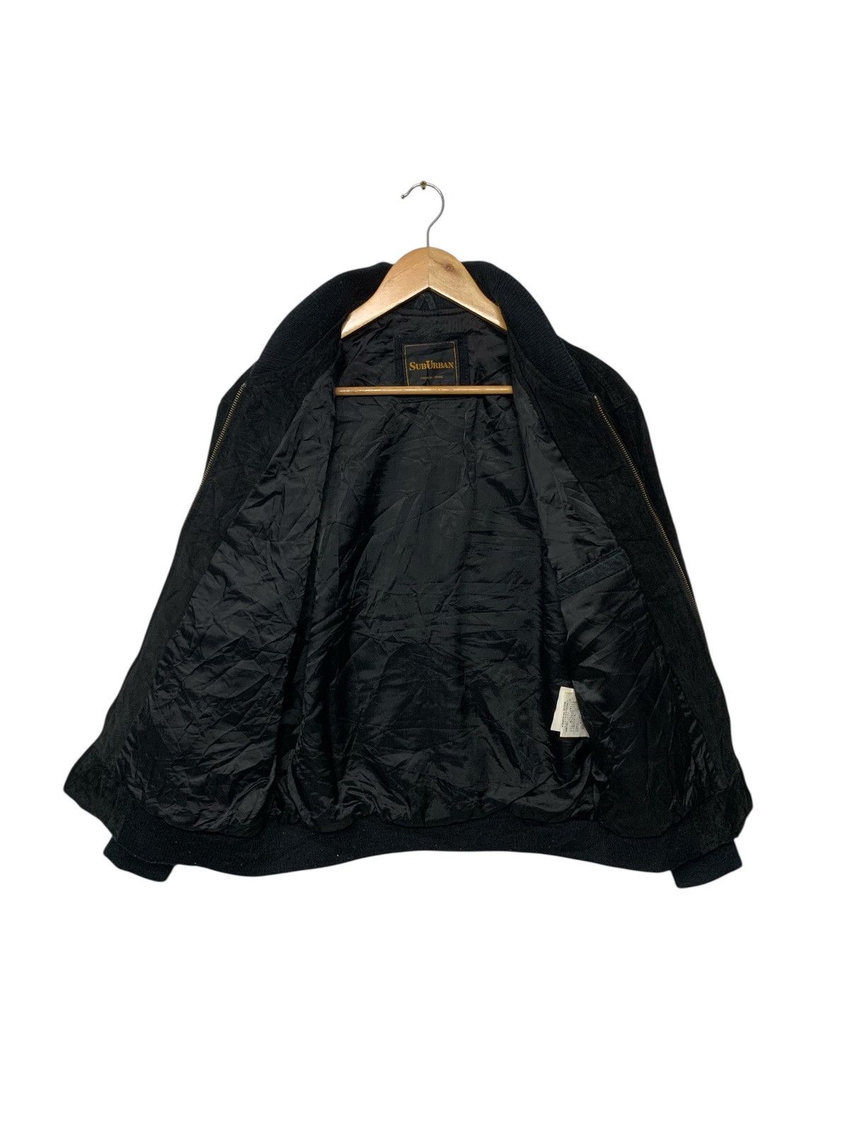 Leather Vintage 90's Suburban French Mode PigSkin Leather Jacket Size US M / EU 48-50 / 2 - 3 Thumbnail